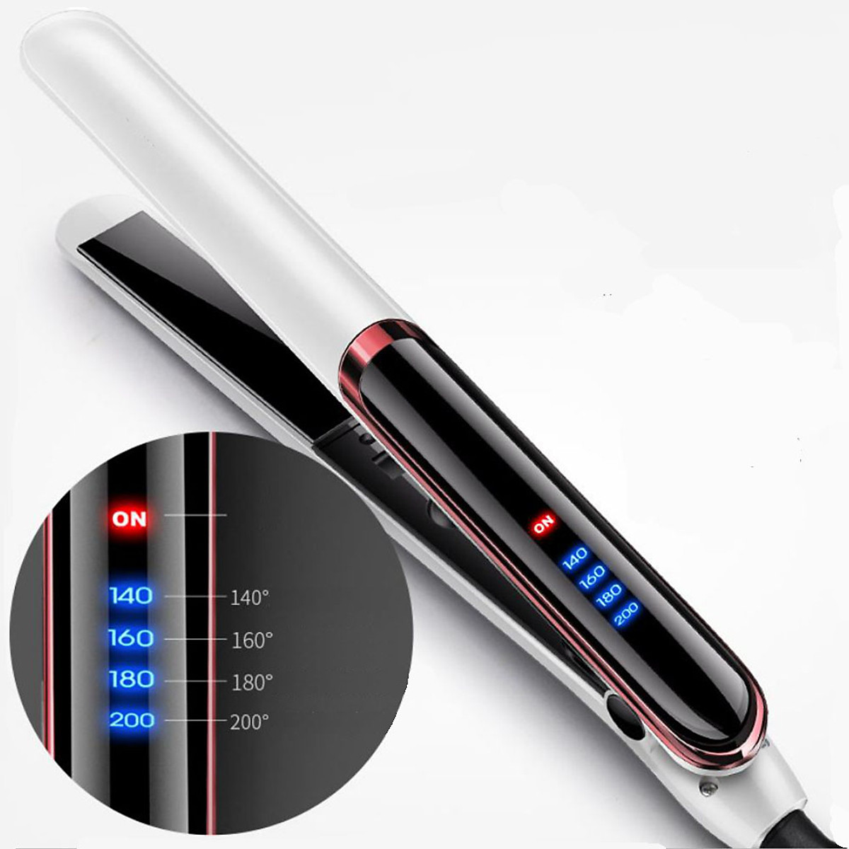 Máy UỐN, ÉP, LÀ Tóc Đa Năng 3 Trong 1 Cao Cấp Sang Trọng Kiểu Hàn Quốc - Kết Hợp Duỗi, Uốn, Tạo Kiểu Tóc Thông Minh – Dùng Cho Salon Tóc & Tại Nhà – Chính Hãng VinBuy (Tùy Chọn 2 Màu Trắng Đen)