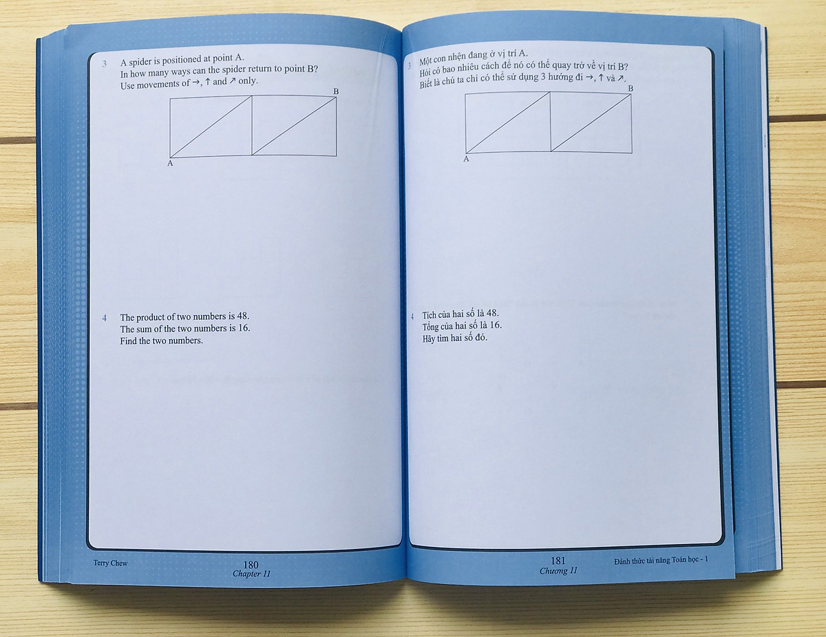 Sách - Đánh thức tài năng toán học 1 - Toán lớp 1, lớp 2 ( 7 - 8 tuổi ) - Á Châu Books