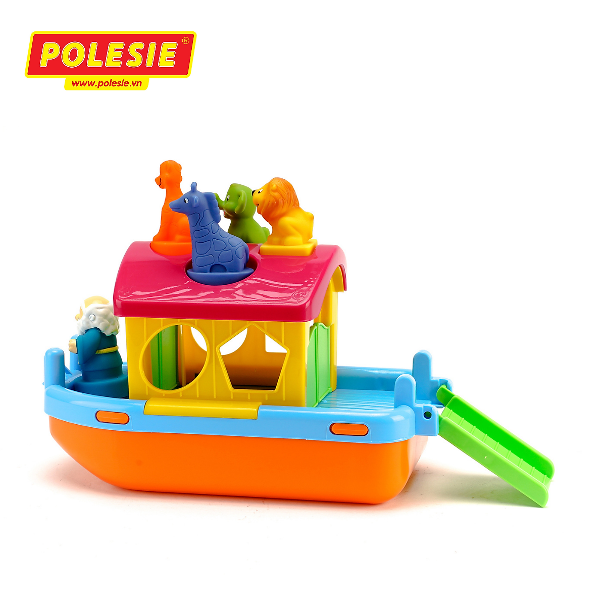 Con thuyền của Noah đồ chơi - Wader Toys - Mô hình 3D