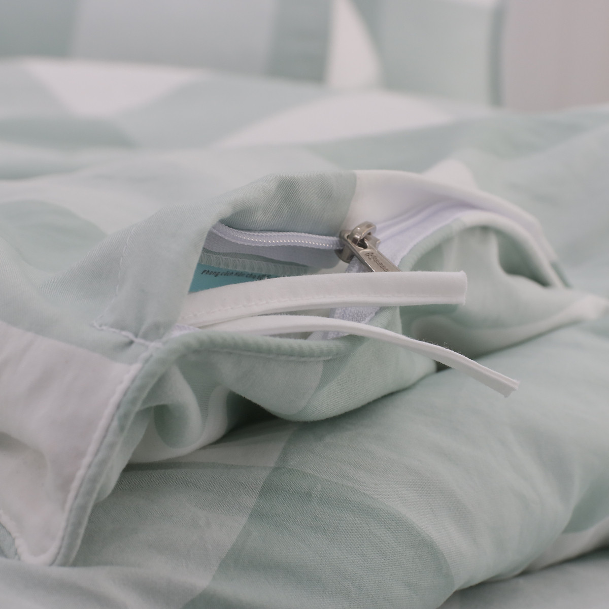 Chăn bốn mùa nhuộm sợi công nghệ Yarn Dyed K-Bedding KPCD 203 (200x220cm)