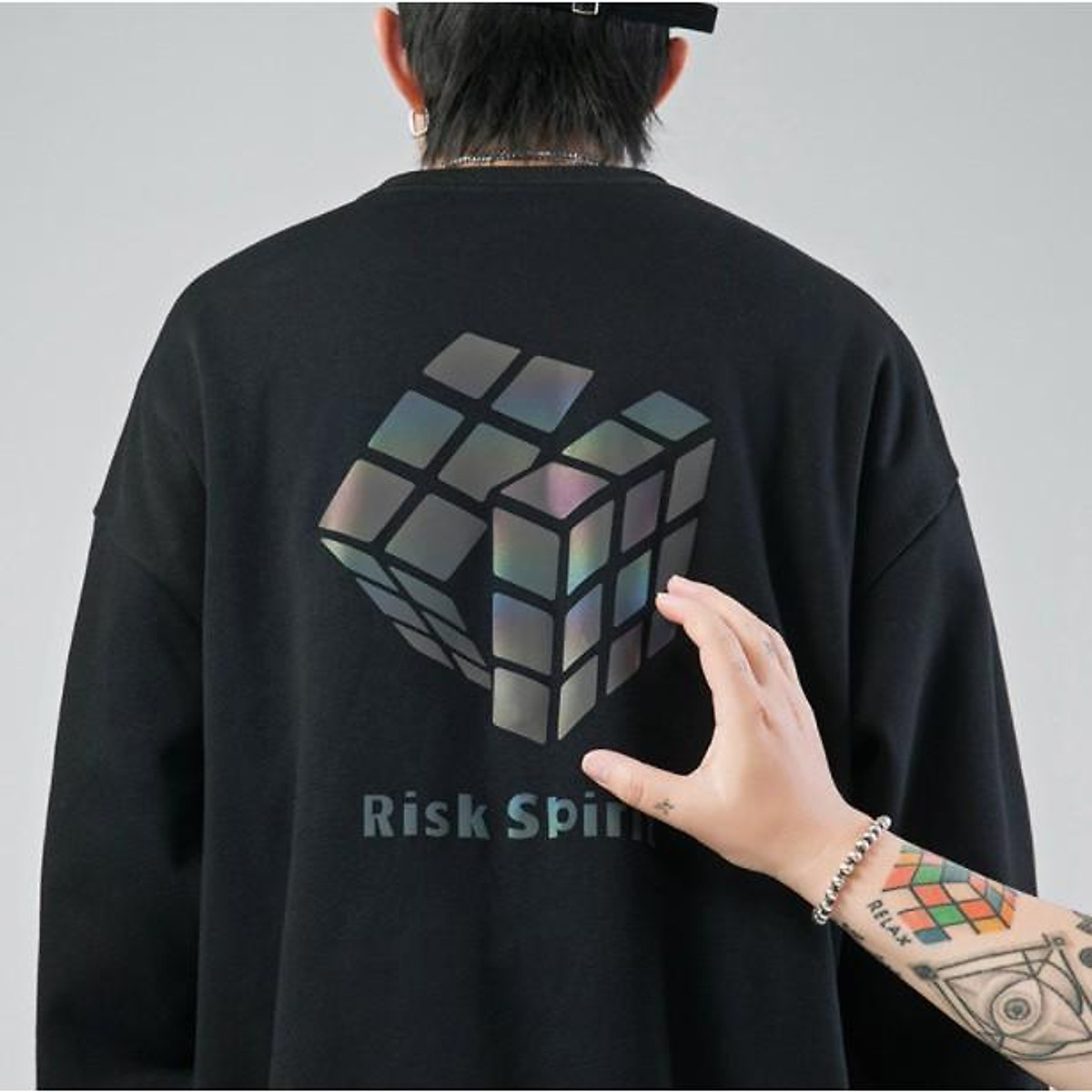 Angels Eye Custom Fine Line Color Blend Tattoo  Rubiks cube  yep I  played with one of them and could never get itBut Hey Shoutout goes to  Zachary Mendenhall  for