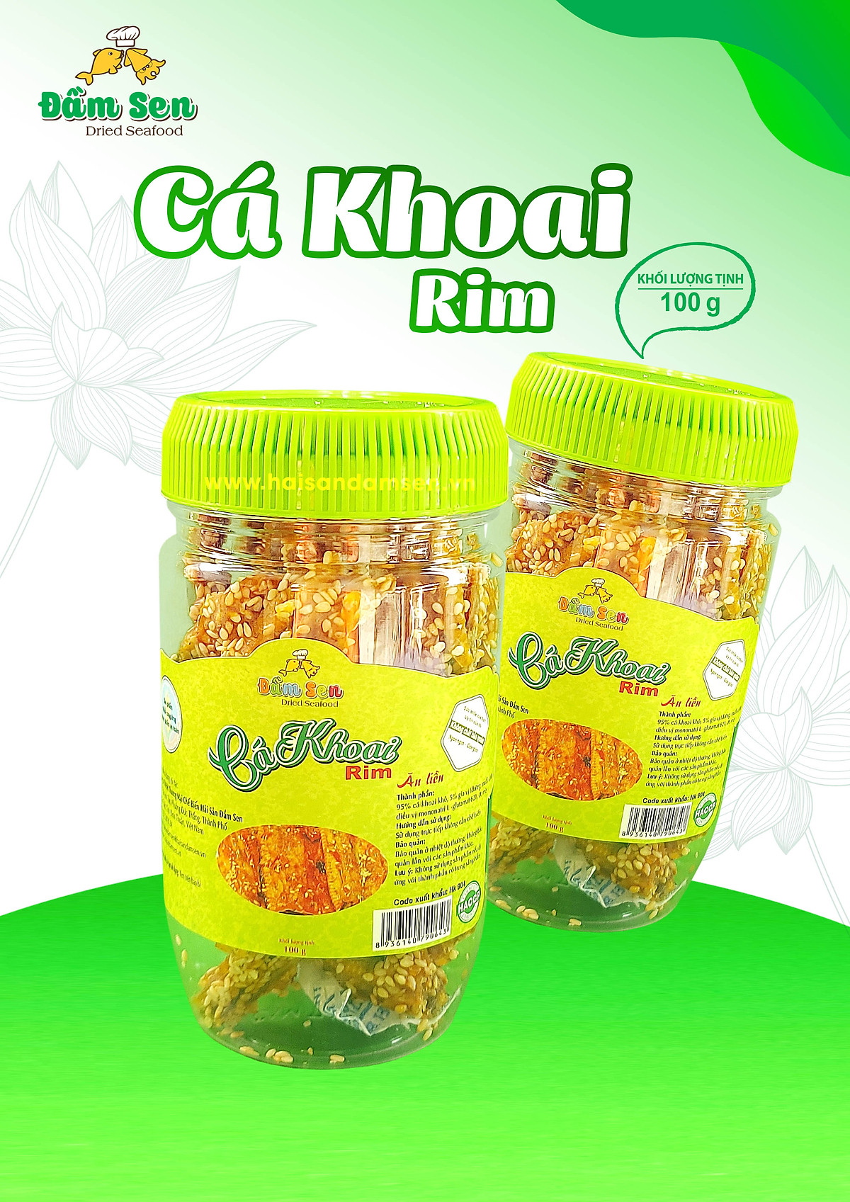 Đặc Sản Bình Thuận - Cá Khoai Rim Đầm Sen - 150G