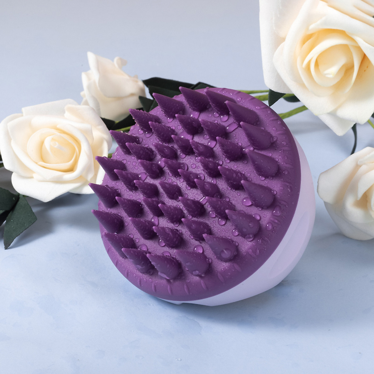 Lược gội đầu silicone Life360 LE-LGD22 - Massage da đầu, giảm ngứa, giảm gàu tăng cường tuần hoàn máu giảm gãy rụng tóc
