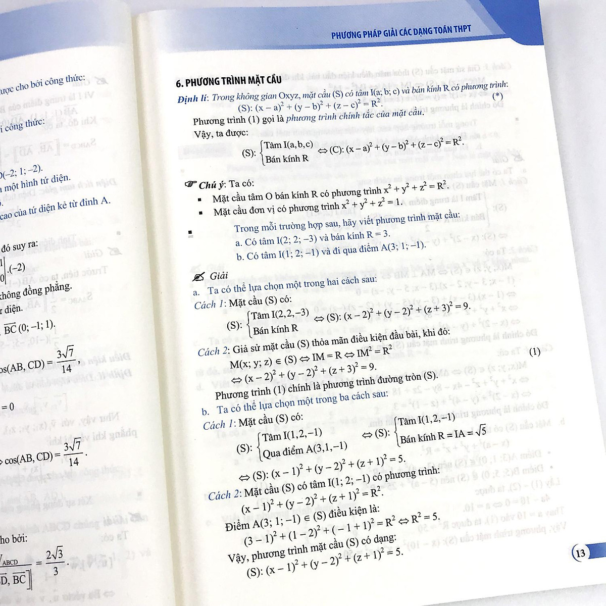 Phương pháp giải các dạng Toán THPT: Hình học không gian, Phương pháp tọa độ trong không gian (Combo 2 cuốn)