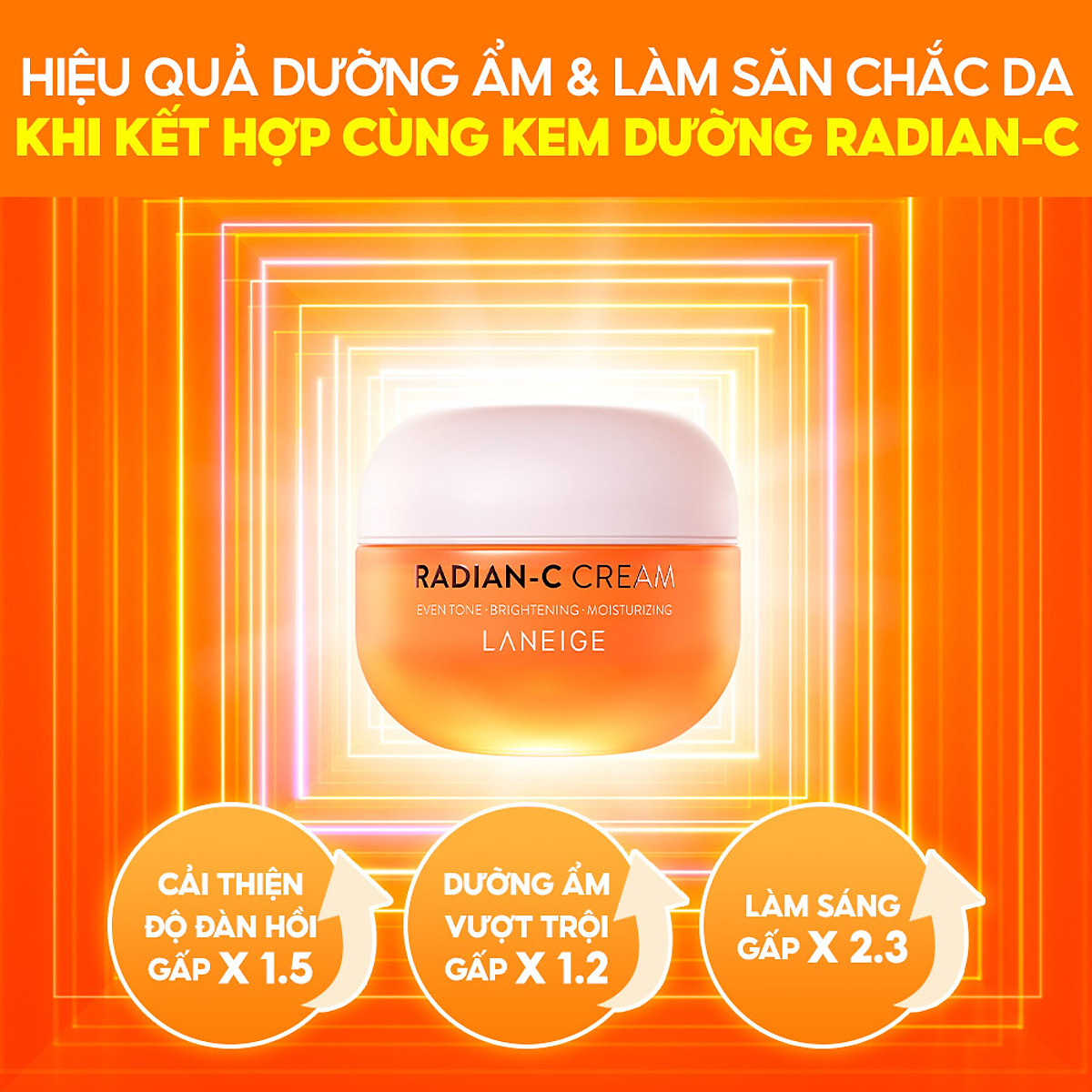Tinh Chất Dưỡng Sáng Da Laneige Radian-C Advanced Effector 150ml