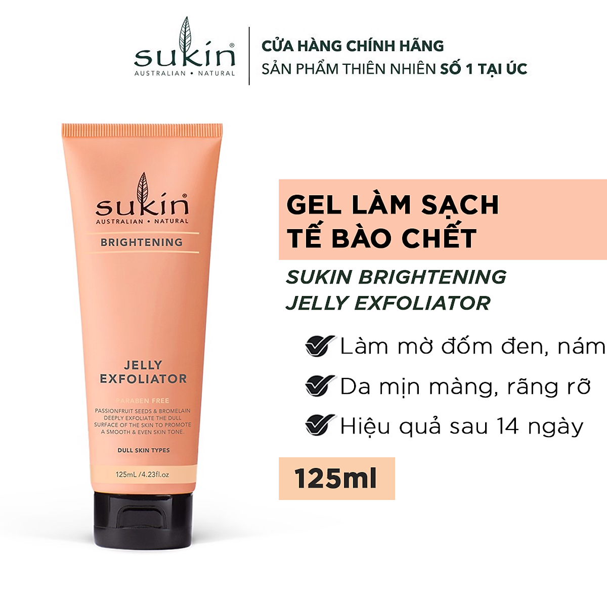 Mua Gel Tẩy Tế Bào Chết Sukin Brightening Jelly Exfoliator 125ml tại