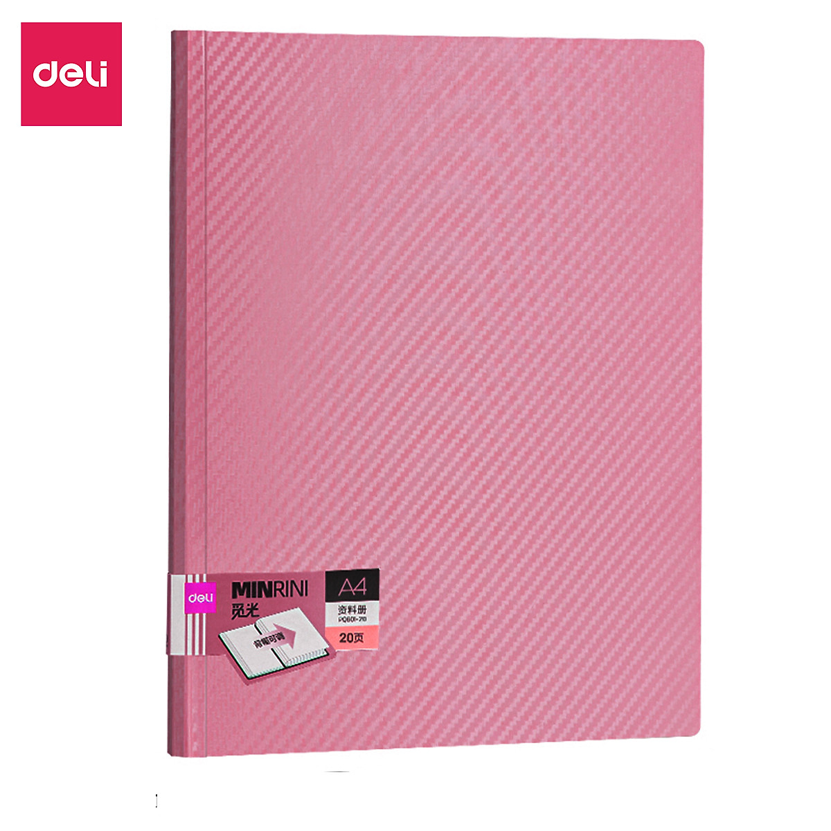 File Lá Đựng Tài Liệu A4 / Túi Tài Liệu Lá A4 20/30/40/60 Lá Deli - Lưu Trữ Tài Liệu Chứng Từ Hồ Sơ Phù Hợp Học Sinh Văn Phòng