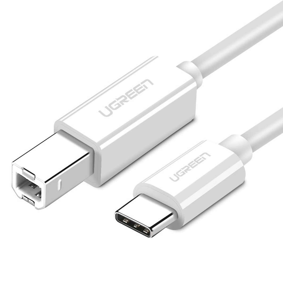 Dây cáp máy in Ugreen Type-C sang USB-B