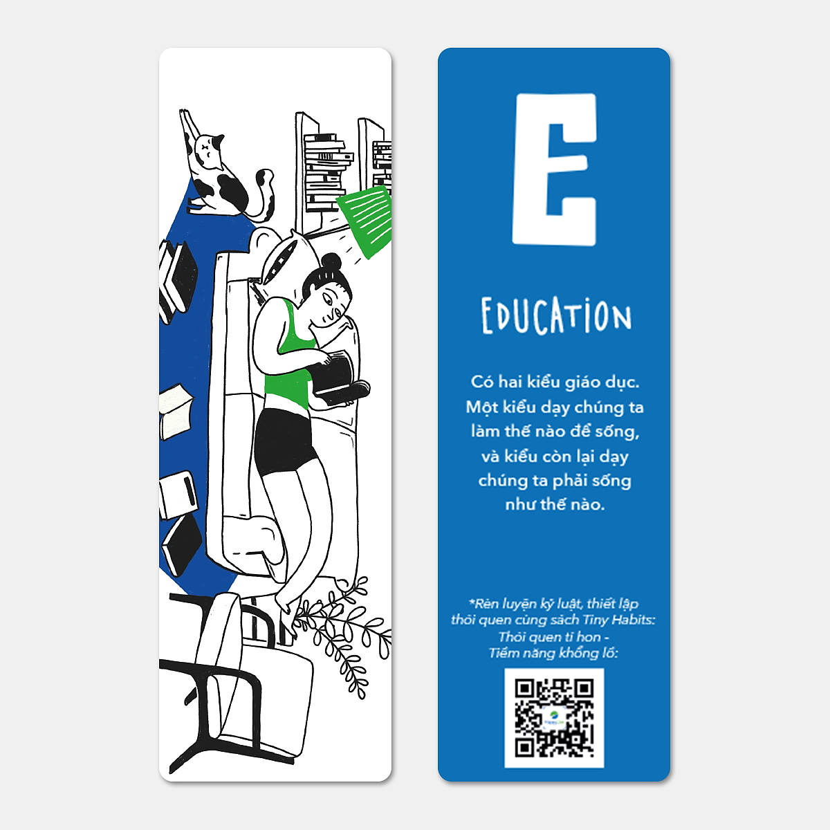 BỘ BOOKMARK 1% TINH HOA - Happy Live