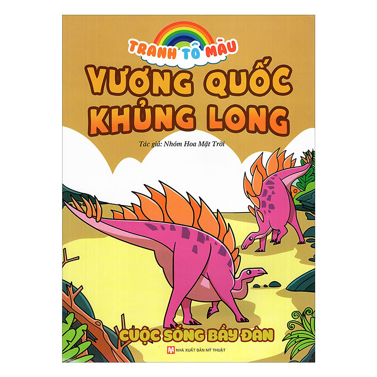 Tranh Tô Màu Vương Quốc Khủng Long - Cuộc Sống Bầy Đàn