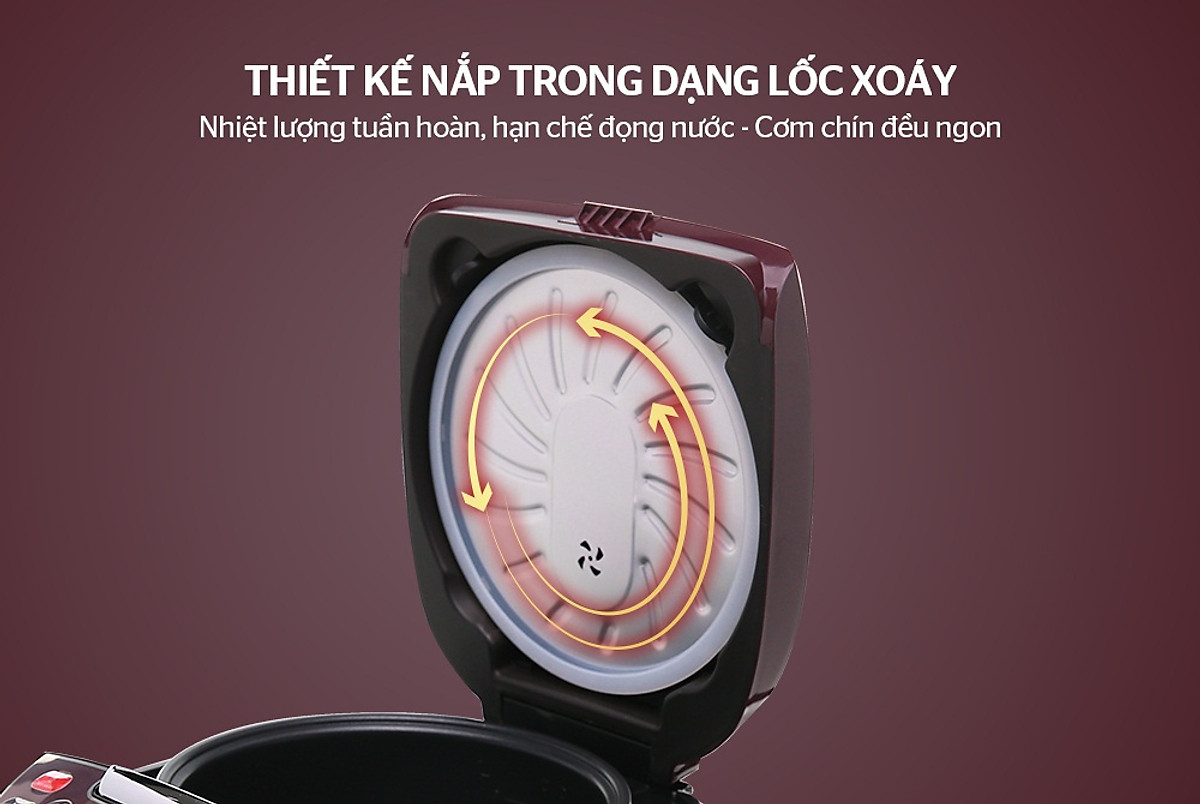 NỒI CƠM ĐIỆN TỬ 1.8L SUNHOUSE SHD8909 - Hàng chính hãng