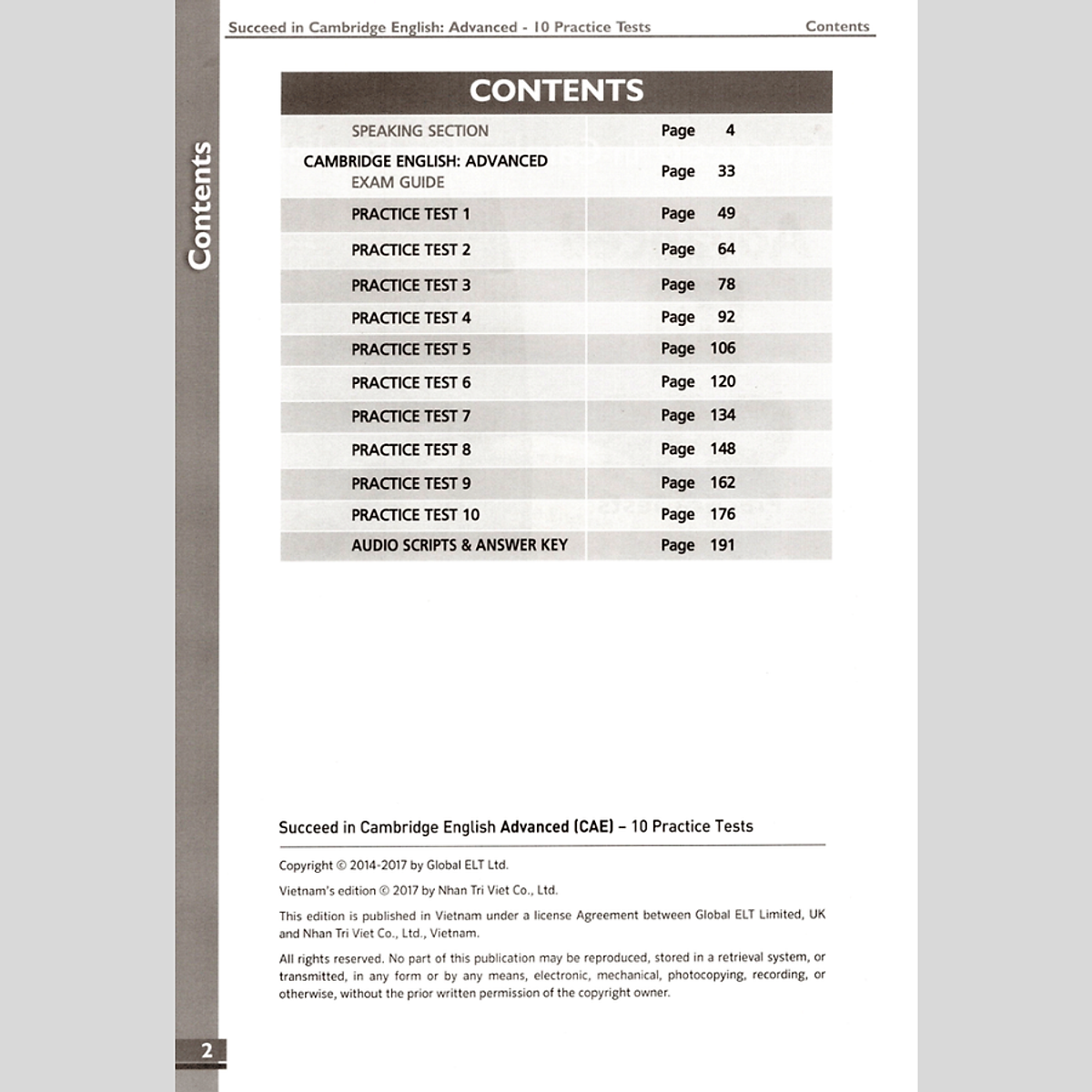 Succeed In Cambridge English - Advanced 10 CAE Practice Tests 