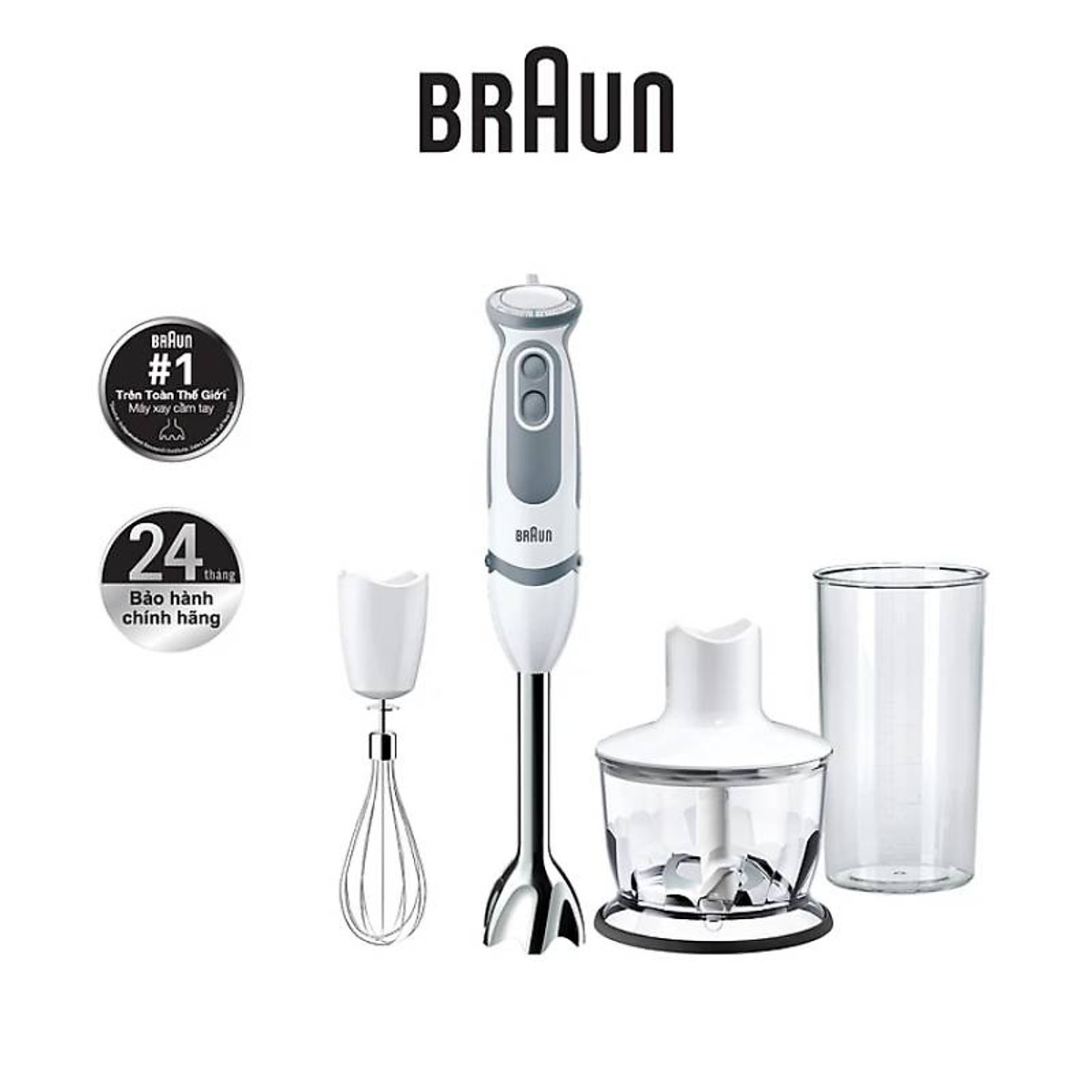 Máy xay cầm tay Braun MQ5235 - Hàng Chính Hãng