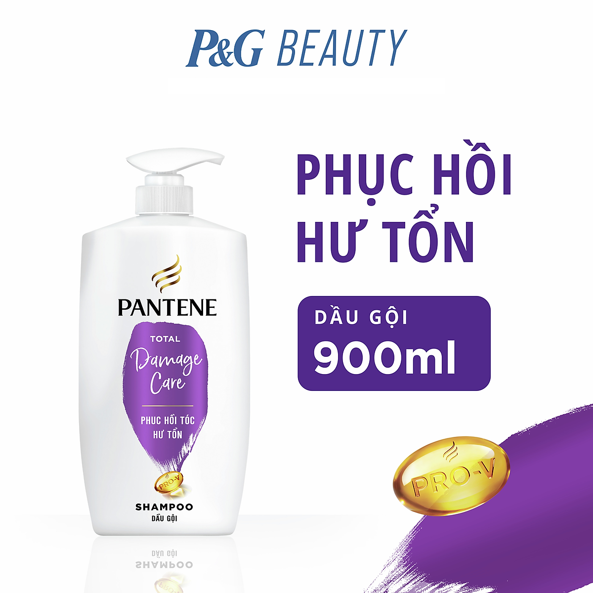 Dầu Gội PANTENE Chai 650ml/900ml/1.2L/1.8L