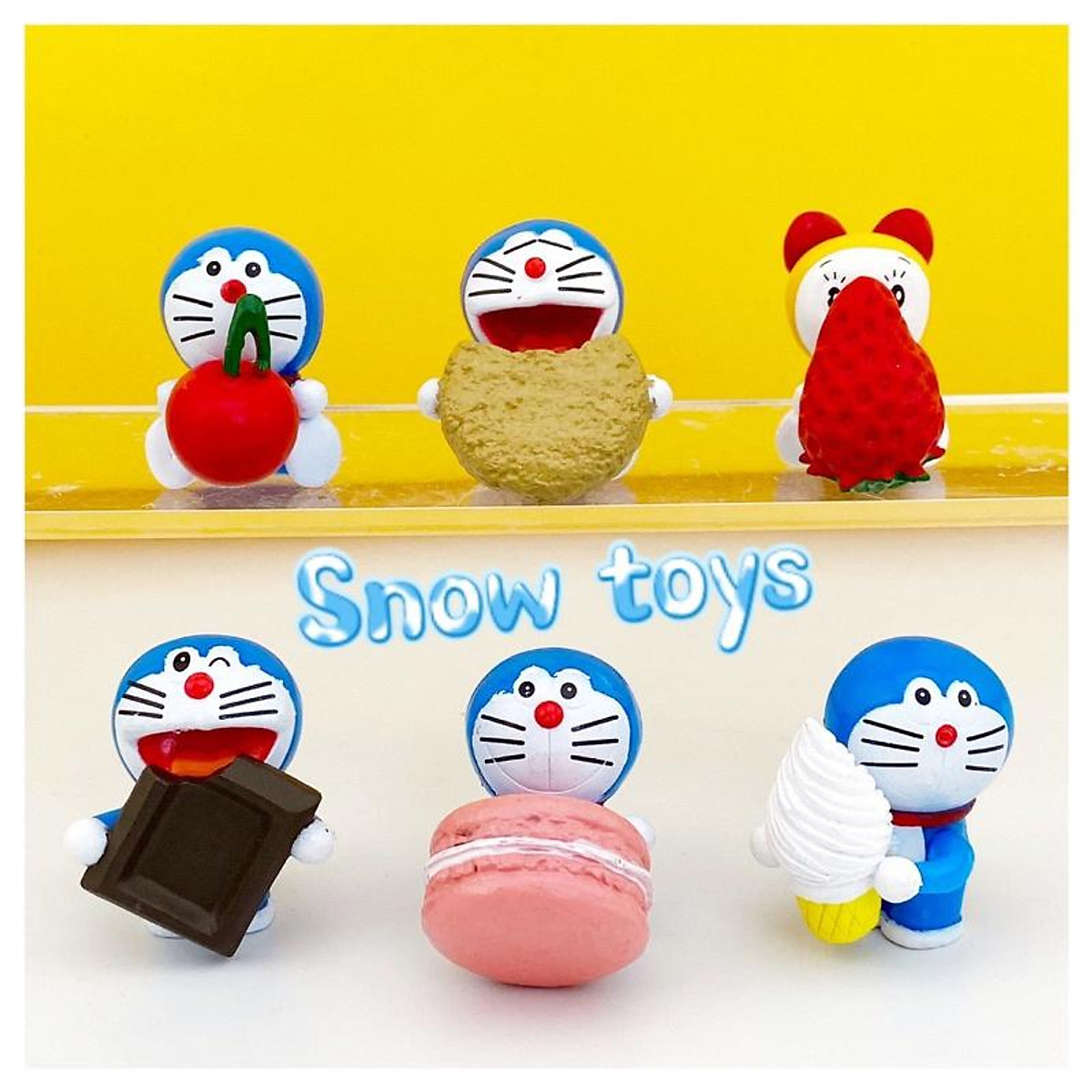 Mua Mô hình Doraemon - Trọn cỗ 6 Mô hình Doraemon Dorami Doremon ...