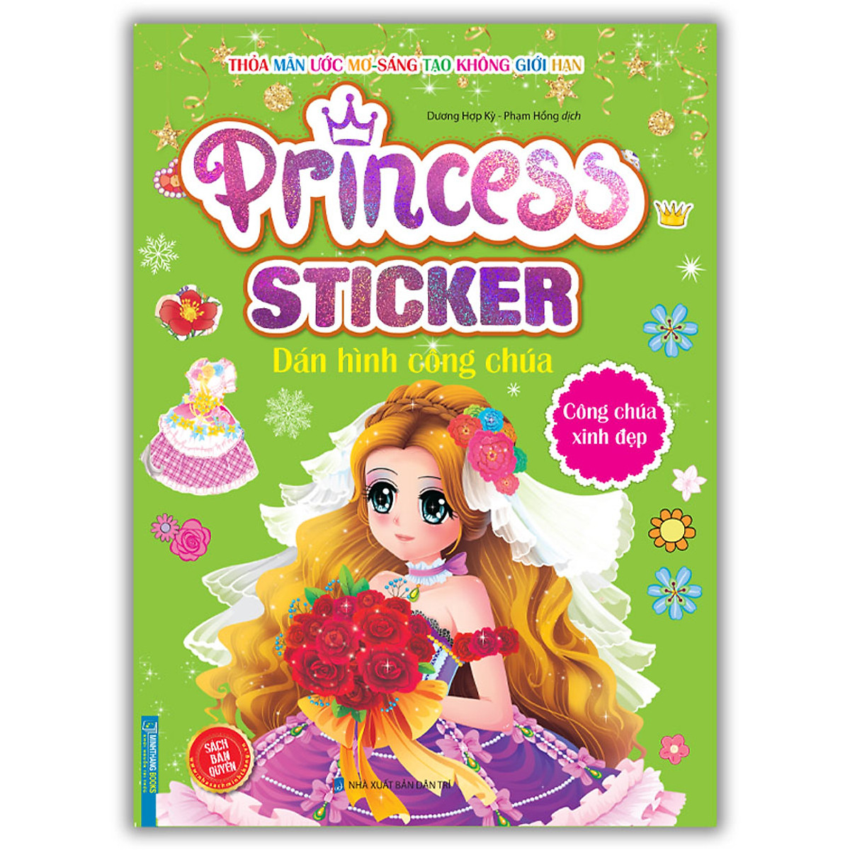 Princess Sticker - Dán Hình Công Chúa - Công Chúa Xinh Đẹp