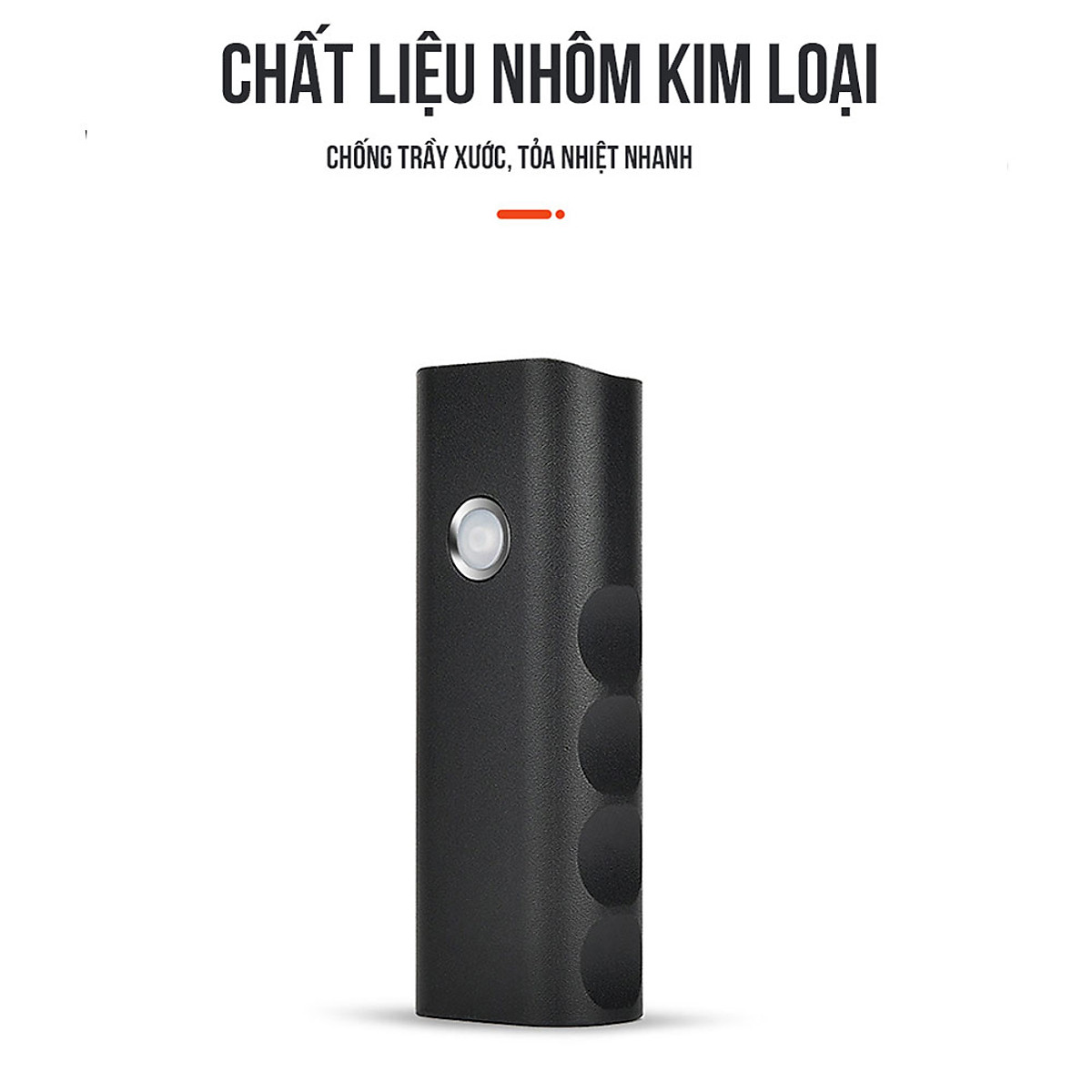 Đèn Xe Đạp Mini Nhỏ Gọn 2 Bóng LED T6 Độ Sáng Cao Vỏ Nhôm Chống Nước Dung Lượng Pin 2000mAh Sạc Điện Mai Lee