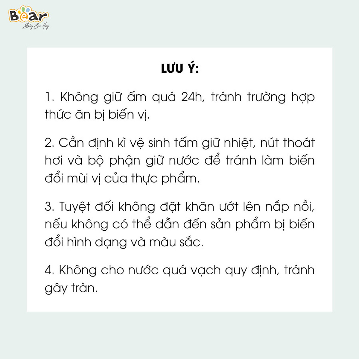 Nồi Cơm Cao Tần, Nồi Cơm Điện Thông Minh BEAR SB-NC16L Dung Tích 1.6 Lít Công Suất 400 W - Hàng Chính Hãng