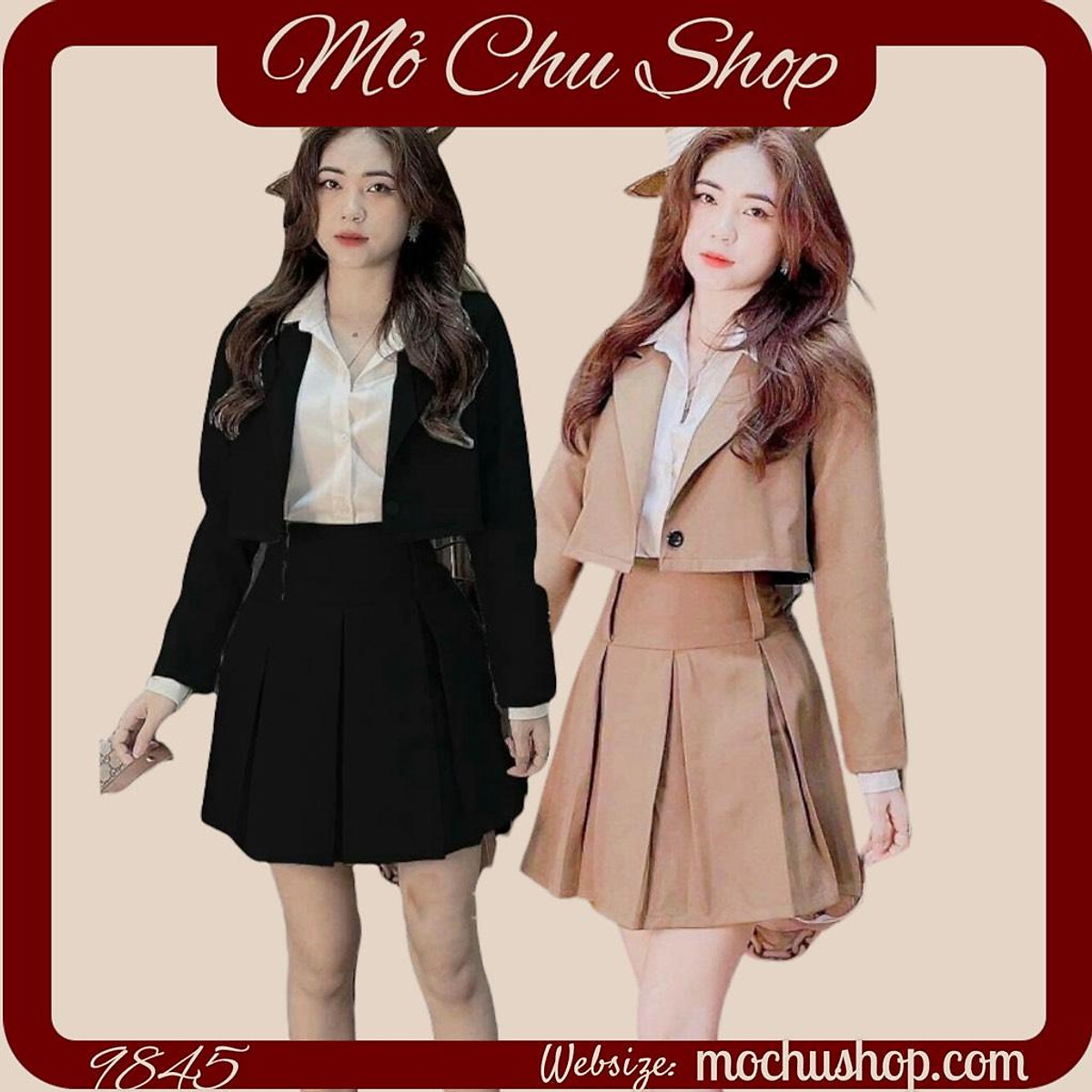 Set Áo Vest Chân Váy  Thời Trang Thiết Kế