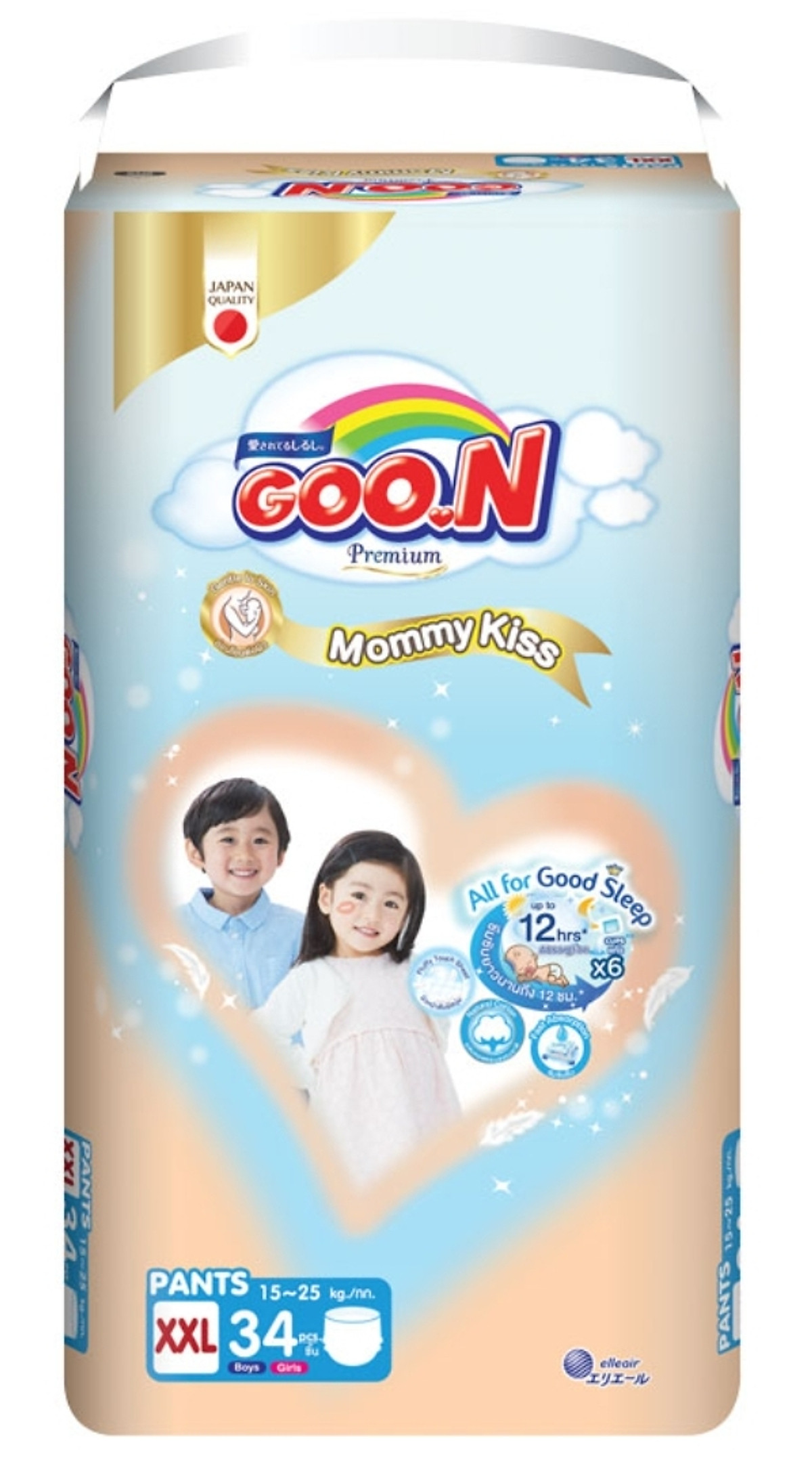 TÃ QUẦN/ BỈM QUẦN GOO.N MOMMY KISS ĐỦ SIZE M54/ L44/ XL40/ XXL34