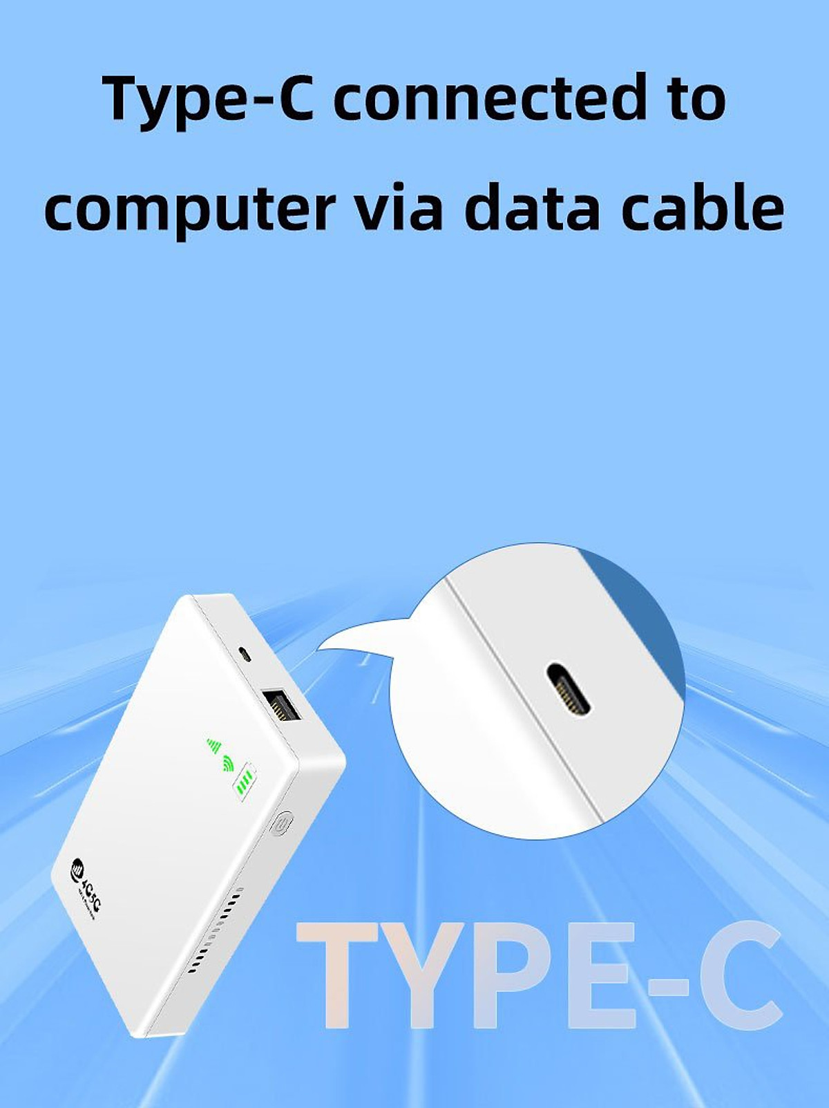 Cục phát wifi từ sim 4G 5G kèm pin 10.000mA TP10000 phát liên tục 24 tiếng, tốc độ cao 300Mbps kết nối cho 10 thiết bị vô cùng tiện lợi - hàng nhập khẩu