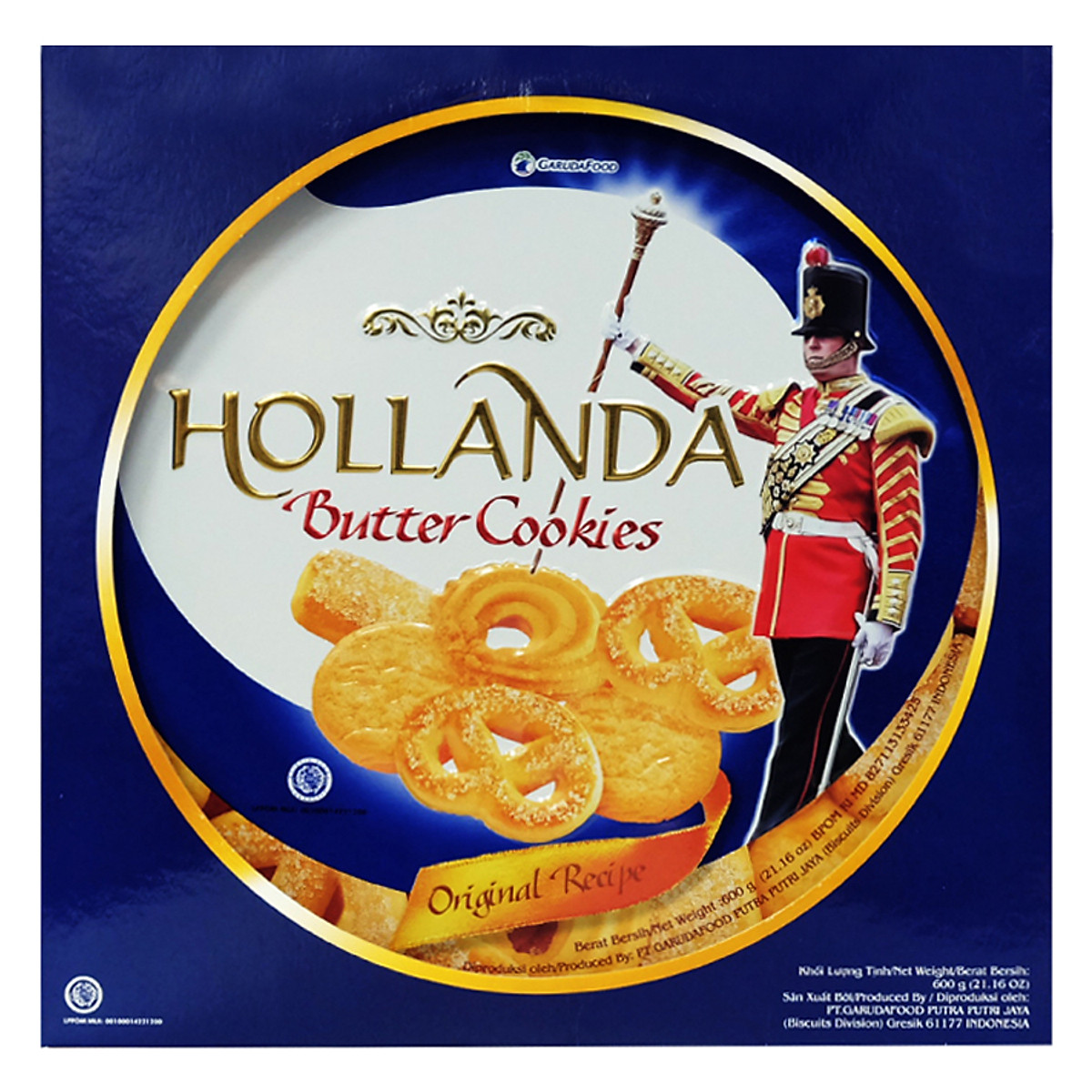 Mua Bánh Quy Bơ Garudafood Hollanda Butter Cookies (450g)