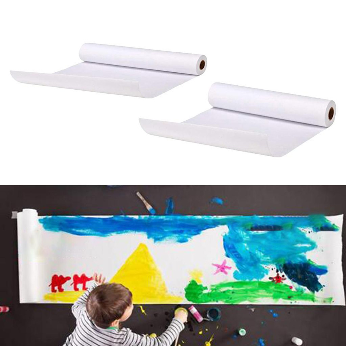 5/10M Drawing Sketching Coloring Painting Paper Art Craft Supply 45Cm - Văn  Phòng Phẩm Khác