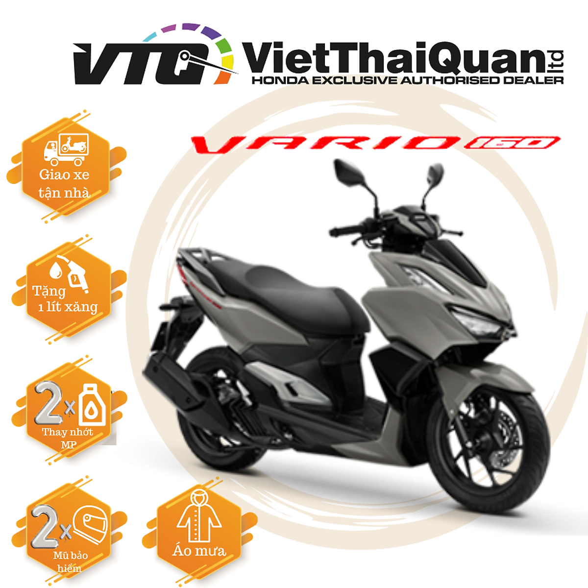 Xe máy Honda VARIO160 2023 (phiên bản Thể thao) - Xe tay ga