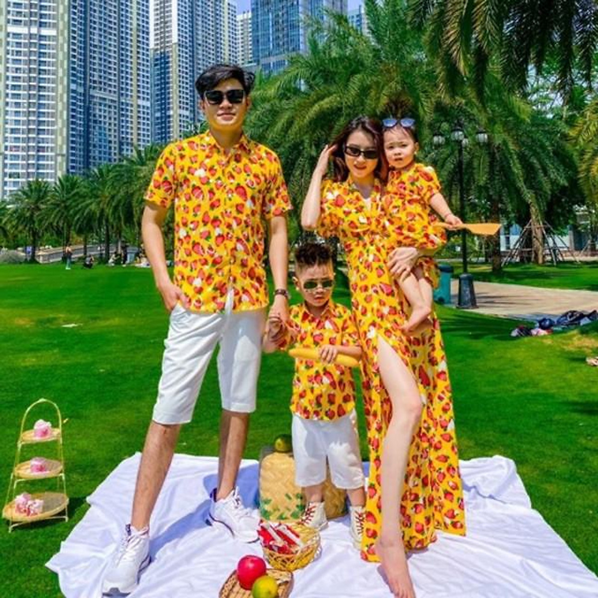 Mua Set Đồ Đi Biển Cho Gia Đình Đẹp - Mẫu Thiết Kế | Tiki