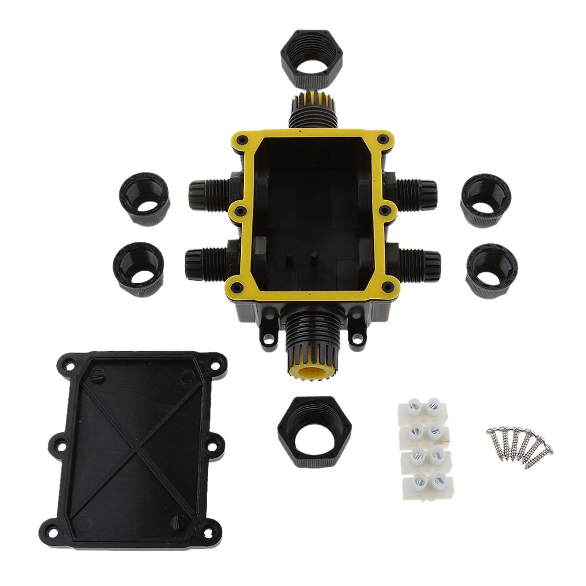 2 Piece Waterproof Outdoor External Gland Electrical Junction Box