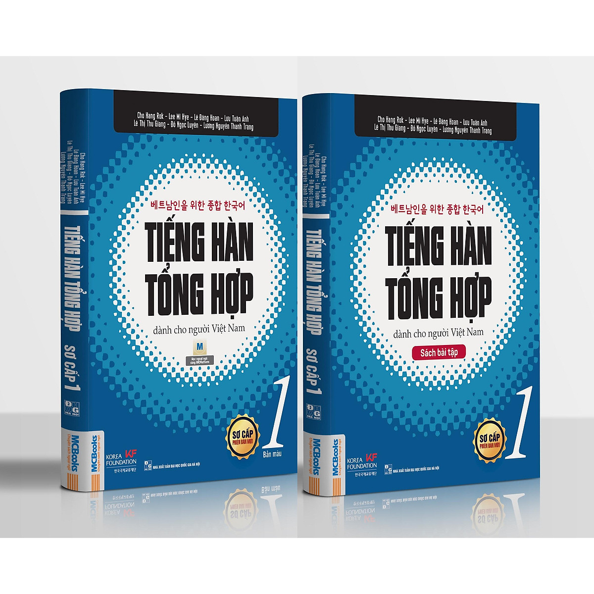 Trọn Bộ Tiếng Hàn Tổng Hợp Dành Cho Người Việt Nam - Sơ Cấp 1(Bản In 4 Màu) Tặng Kèm Portcard Những Câu Nói Hay Của Người Nổi Tiếng