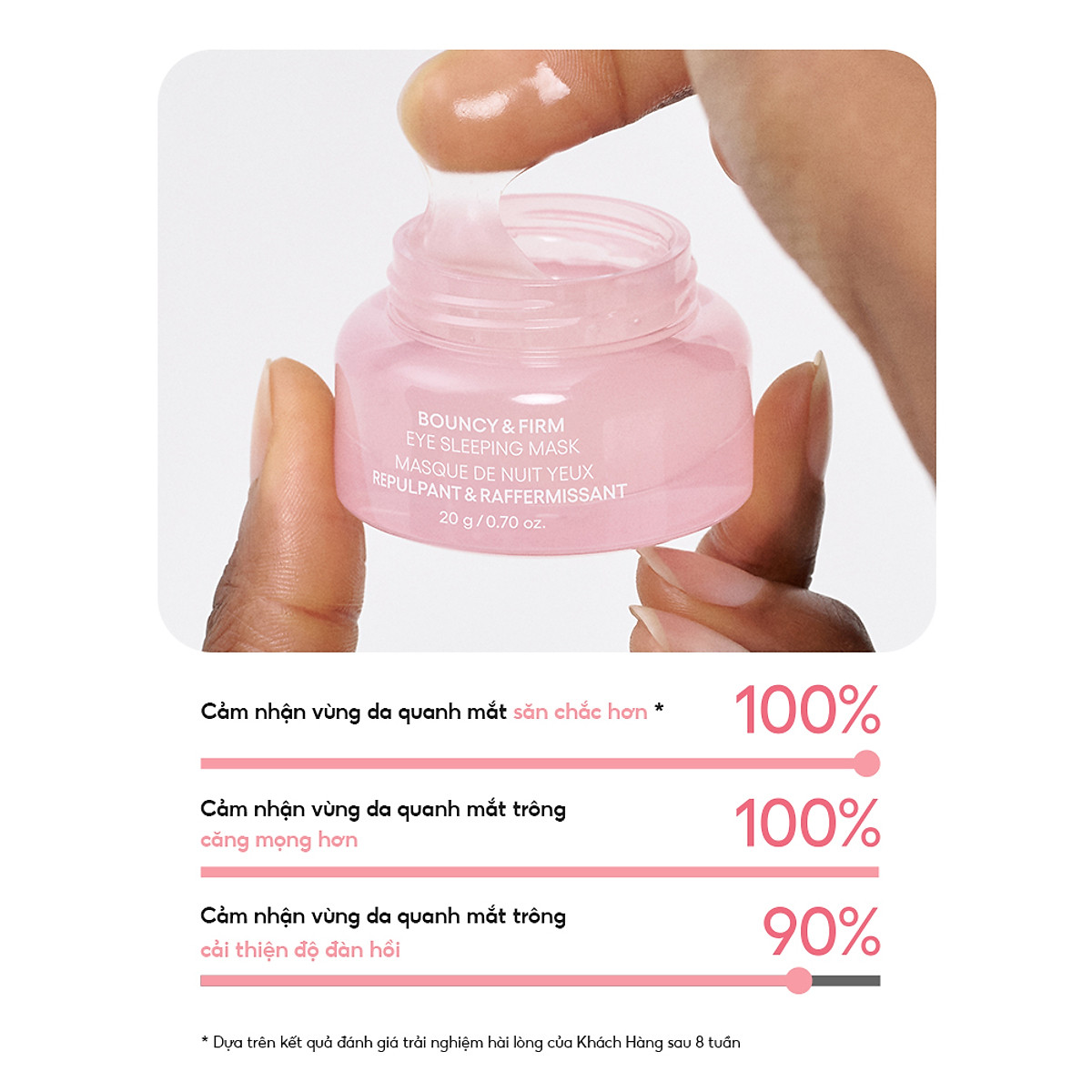 Mặt Nạ Ngủ Chăm Sóc Vùng Mắt Laneige Bouncy & Firm Eye Sleeping Mask 20g