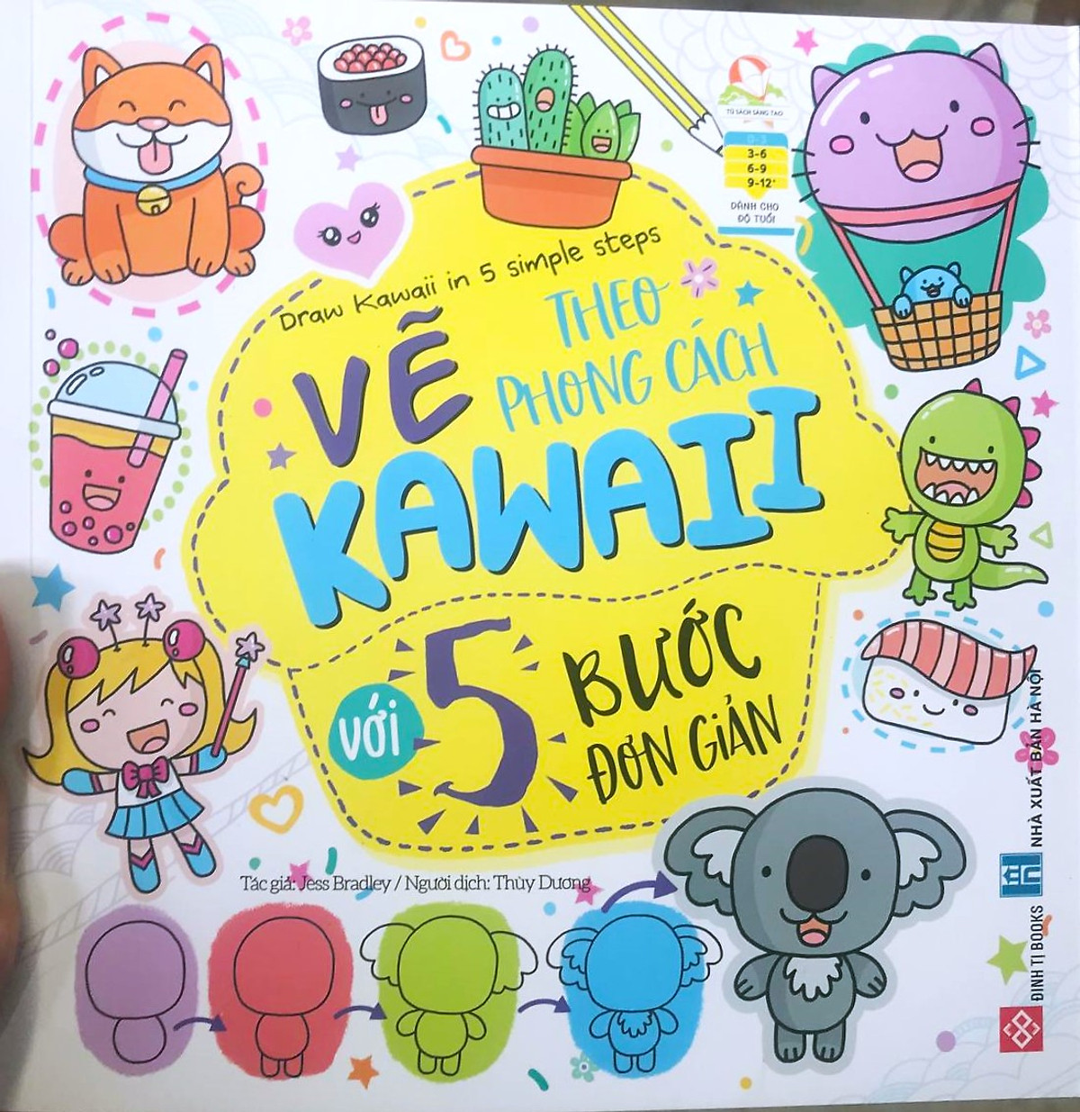 Draw Kawaii In 5 Simple Steps - Vẽ Theo Phong Cách Kawaii Với 5 Bước Đơn Giản