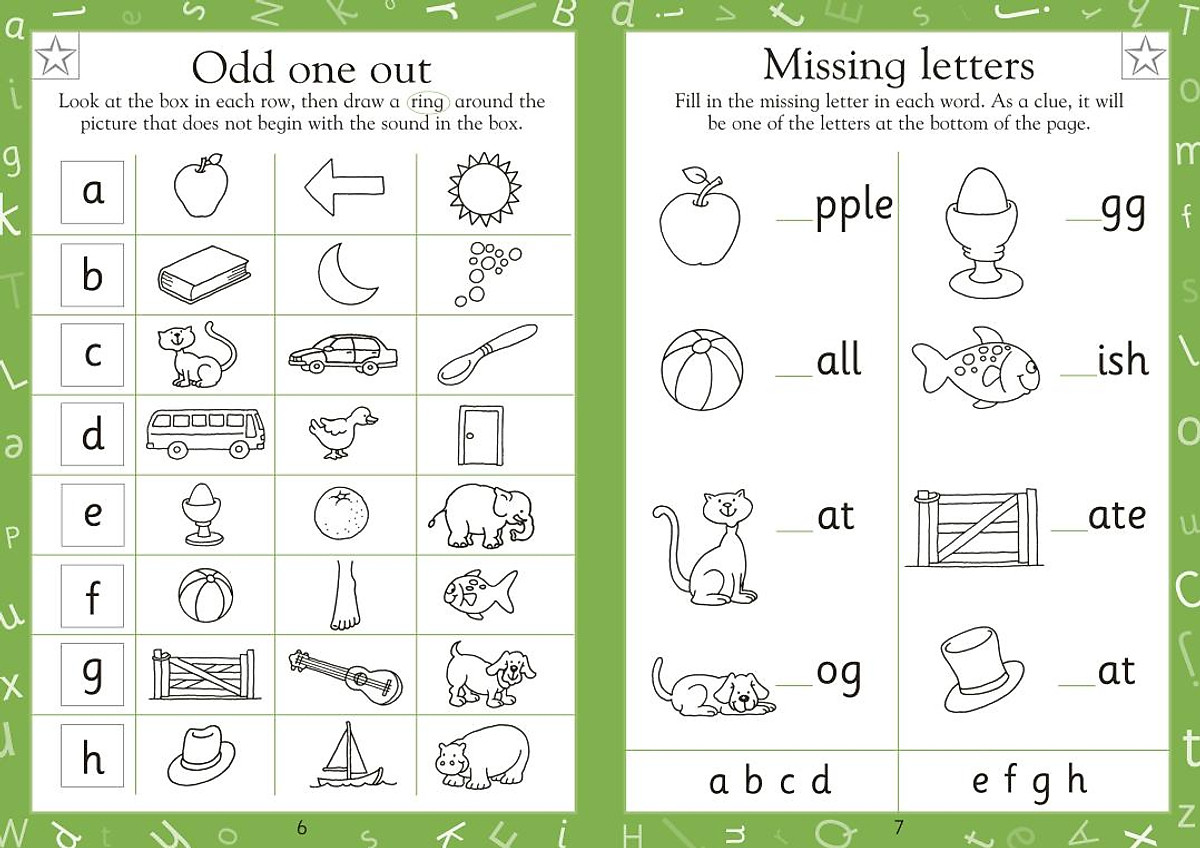 Sách English Made Easy The Alphabet, Ages 3-5 (Preschool) 