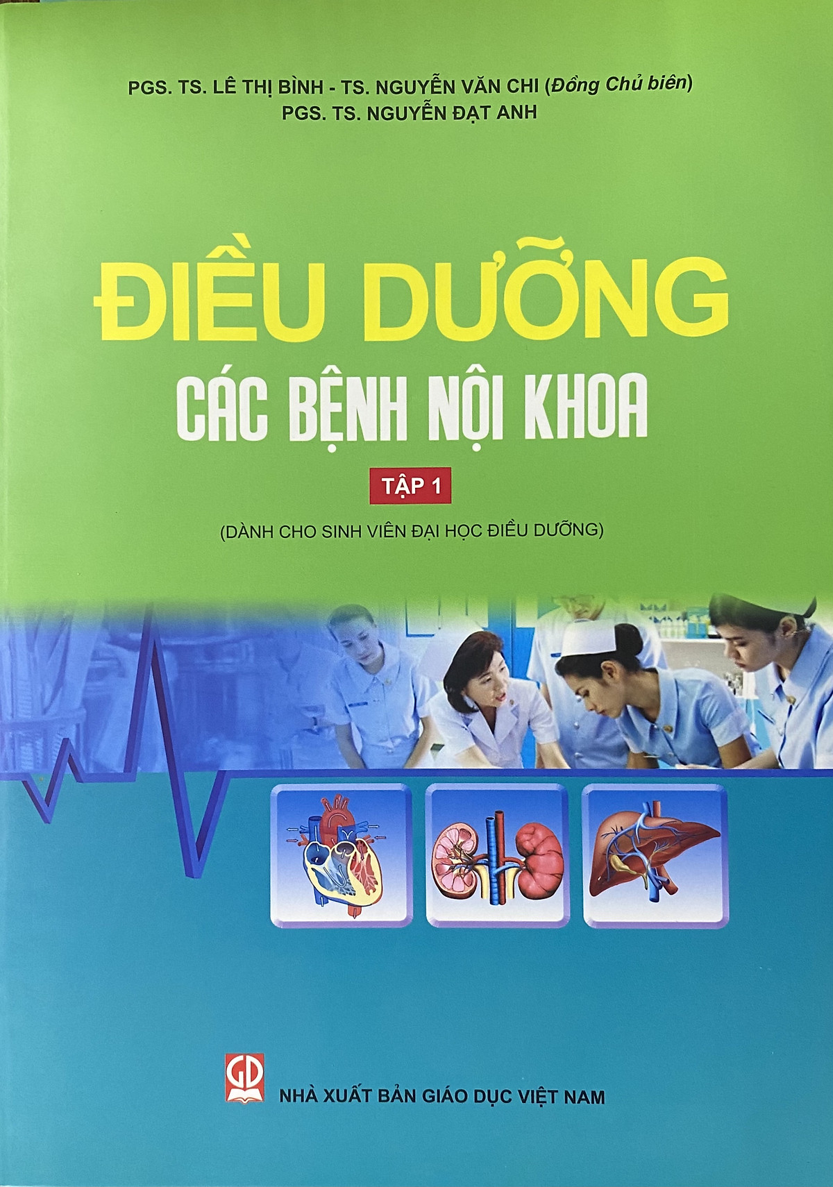 ￼Sách - Điều dưỡng các bệnh nội khoa Tập 1