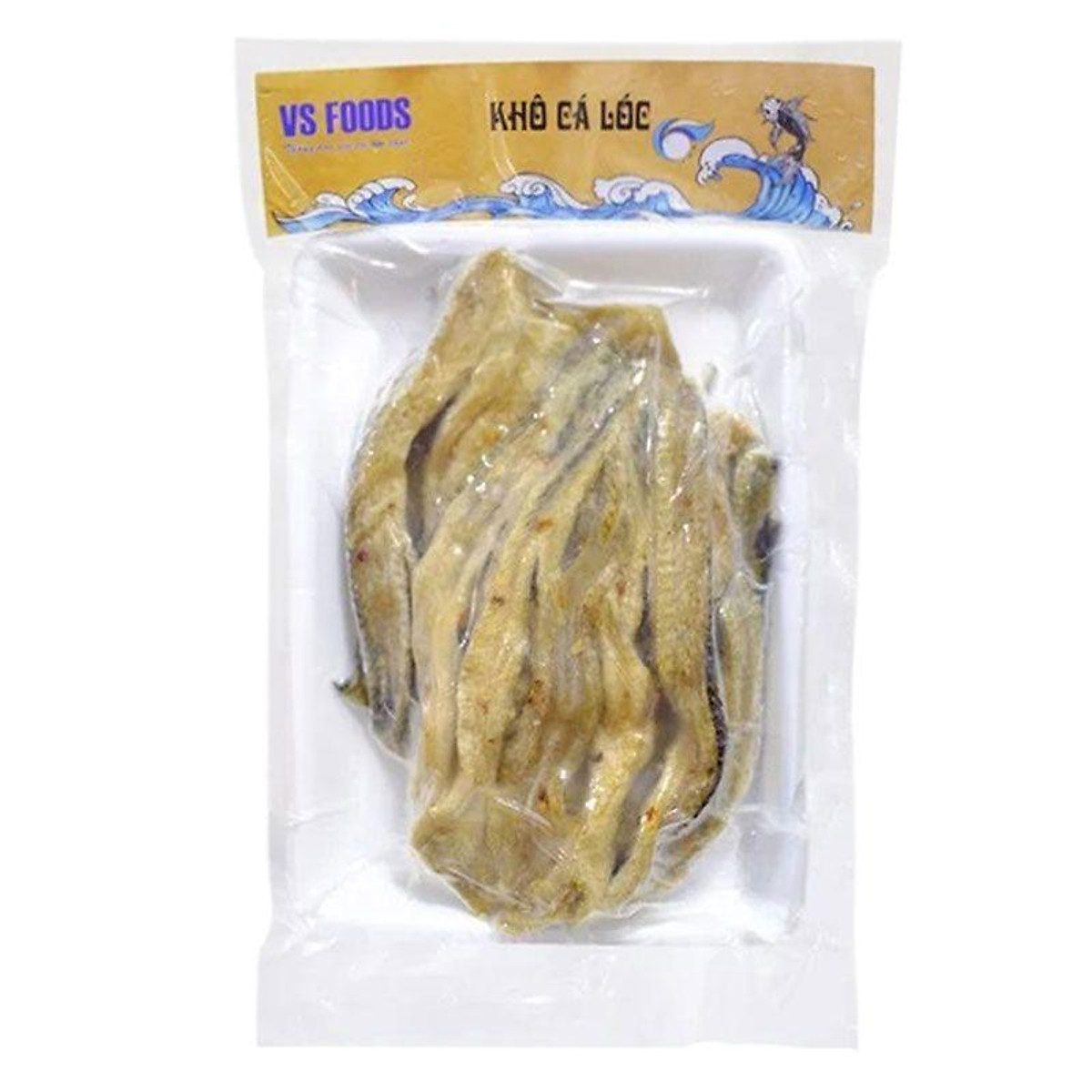 Khô cá lóc gói 250g-8938500810527 - Cá khô, tôm, mực khô