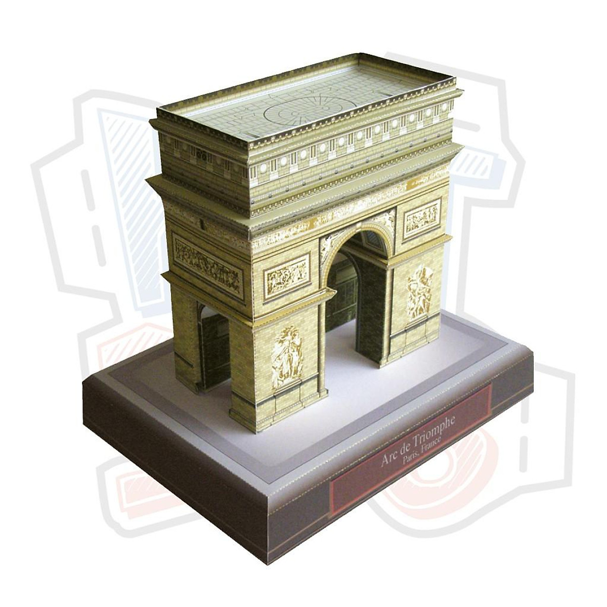 Đồ chơi mô hình giấy 3d kiến trúc nổi tiếng việt nam mô hình giấy 3d kiến  trúc nổi tiếng