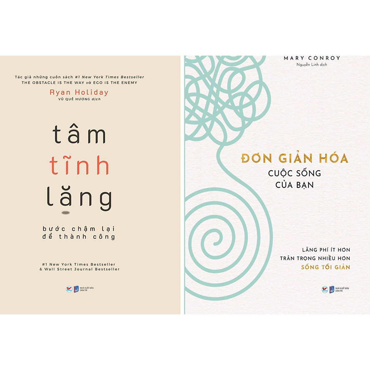 Combo 2 Cuốn: Tâm Tĩnh Lặng Bước Chậm Lại Để Thành Công + Đơn Giản Hóa Cuộc Sống Của Bạn