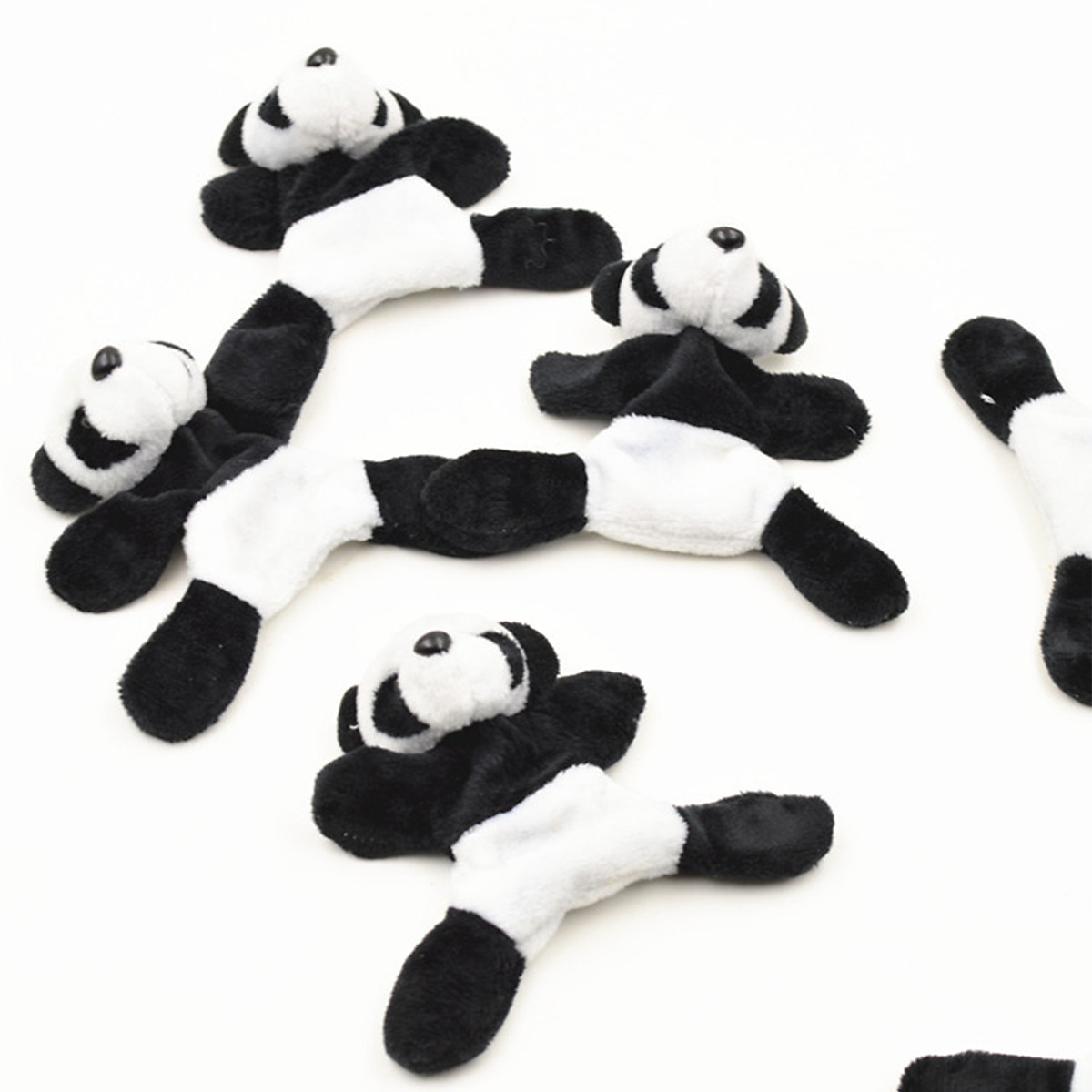 1PC Cute Cartoon Panda Shape Plush Fridge Magnets for Decration Souvenir 1PC Cute Cartoon Panda Shape Plush Fridge Magnets for Decration Souvenir