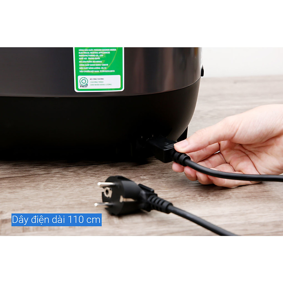 Nồi cơm điện cao tần Kangaroo model KG18RIH2, dung tích 1.8L, công suất 1300W, công nghệ gia nhiệt IH, cho nhiệt tỏa đều, nhanh - Hàng chính hãng