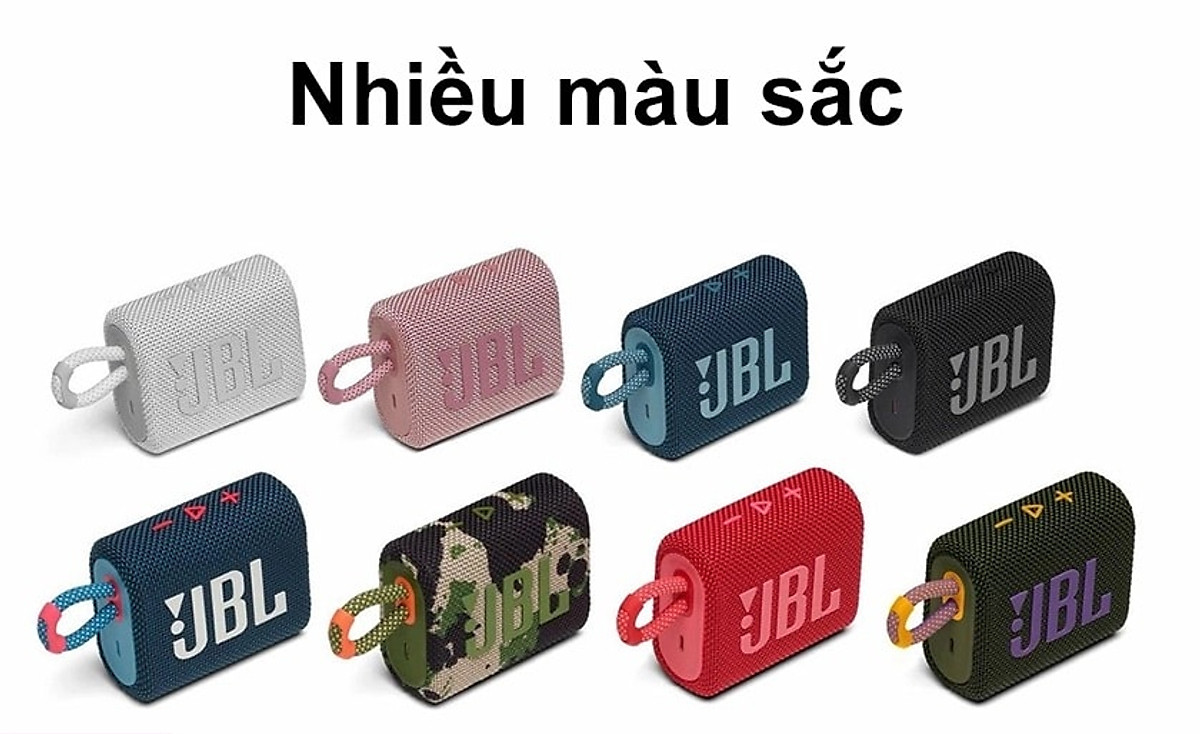 Loa Bluetooth JBL Go 3 - Hàng Chính Hãng