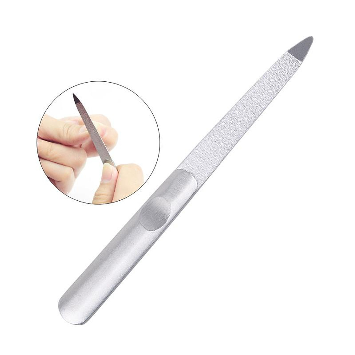 Mua Professional Stainless Steel Nail File Buffer Double Side Grinding Rod Manicure Pedicure Scrub Tool tại contessa563 Mua Professional Stainless Steel Nail File Buffer Double Side Grinding Rod Manicure Pedicure Scrub Tool tại contessa563
