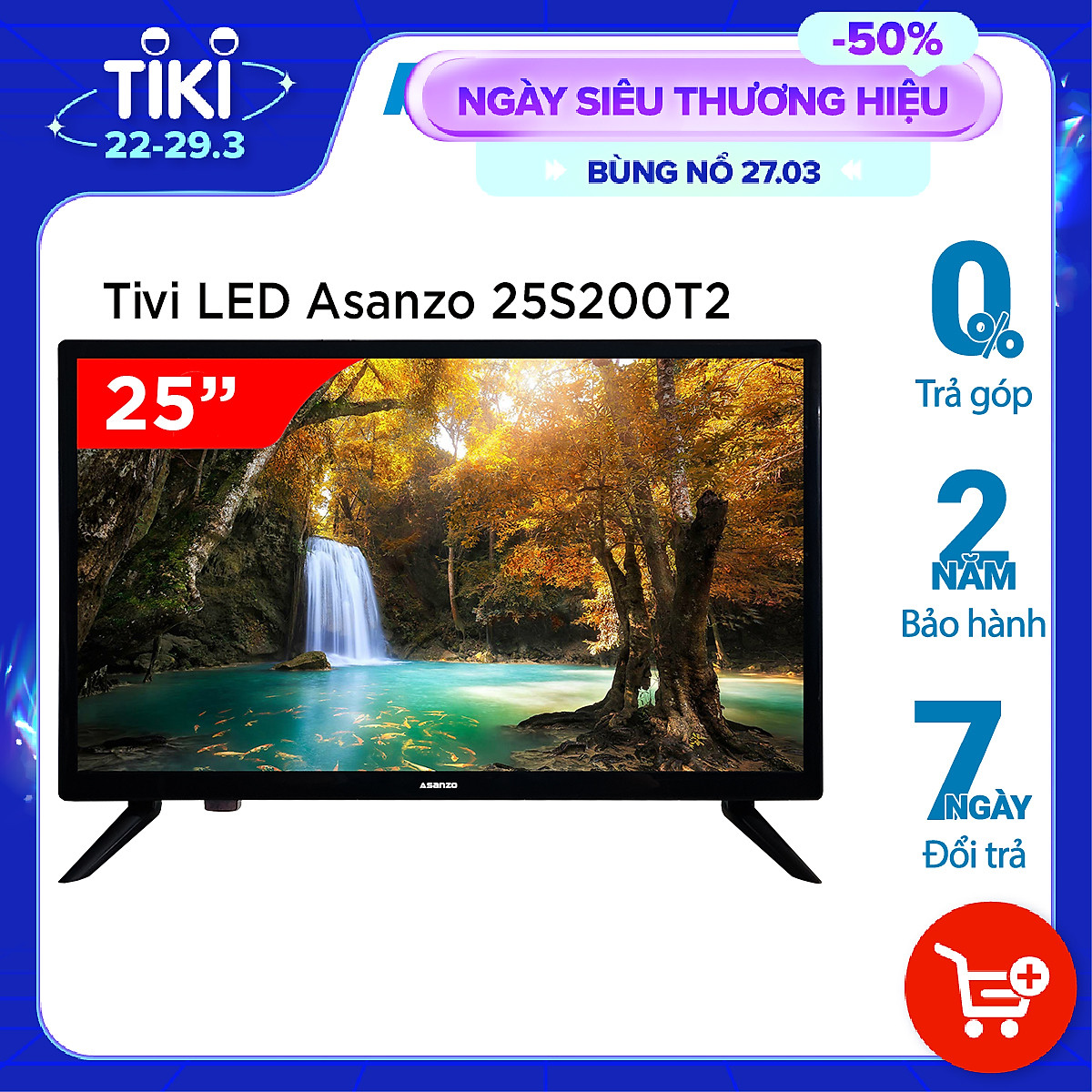 Tivi LED 25 inch HD Asanzo 25S200T2 - Hàng chính hãng - Tivi ...