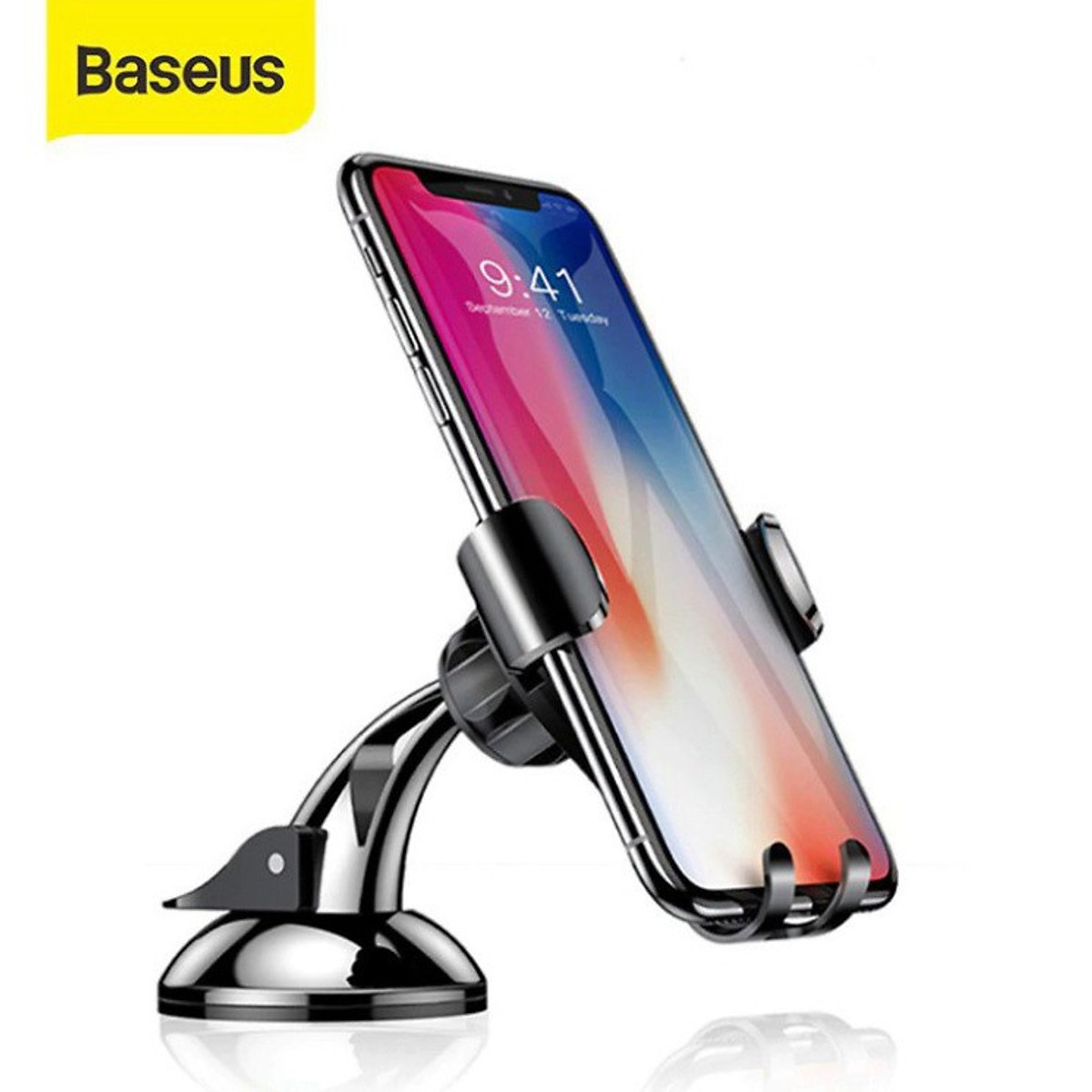 Kẹp Điện Thoại Trên Ô Tô, Xe Hơi Gắn Taplo chính hãng Baseus SUYL-XP01 Sang Trọng Hiện Đại