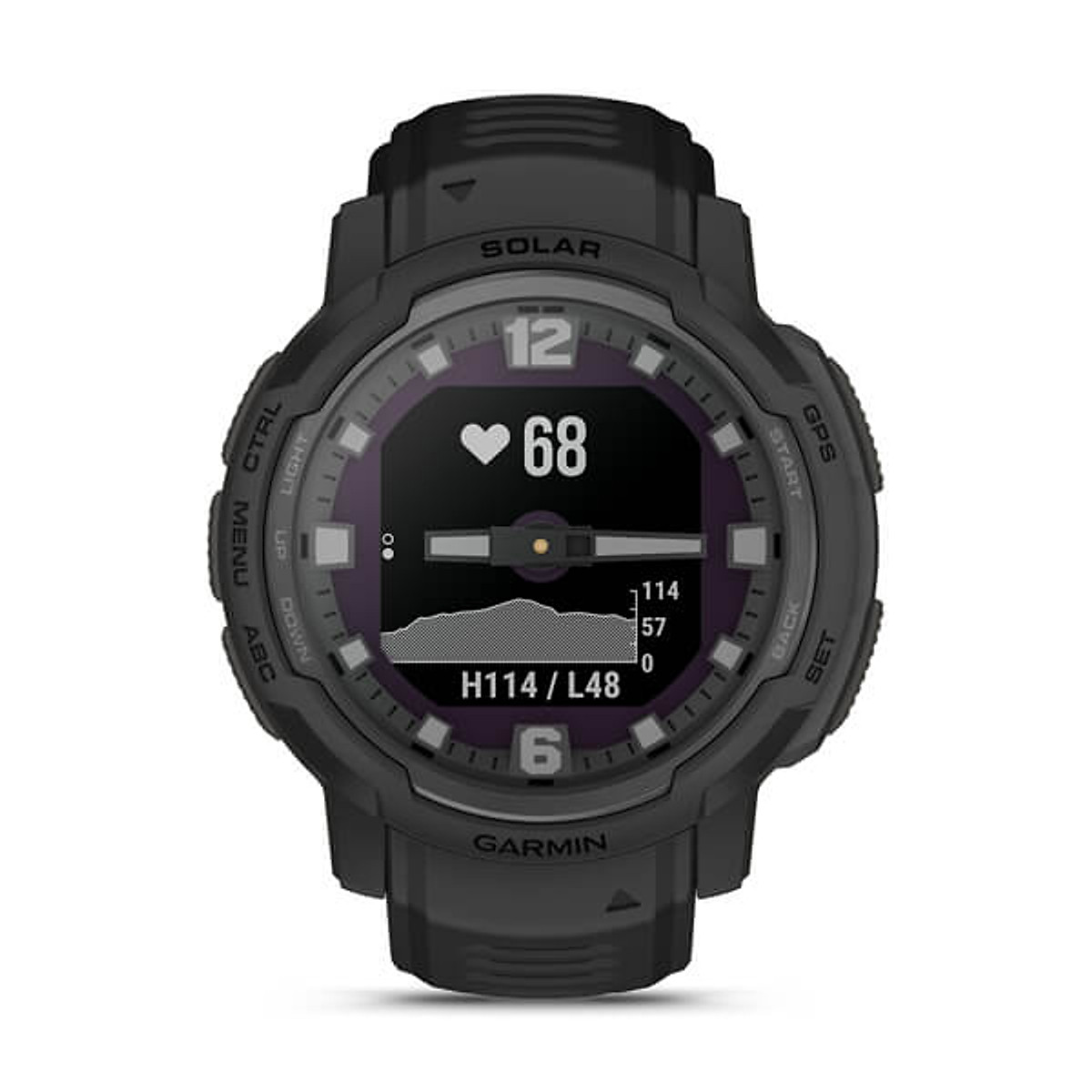 Đồng hồ thông minh Garmin Instinct Crossover Solar - Tactical Edition_Mới, hàng chính hãng