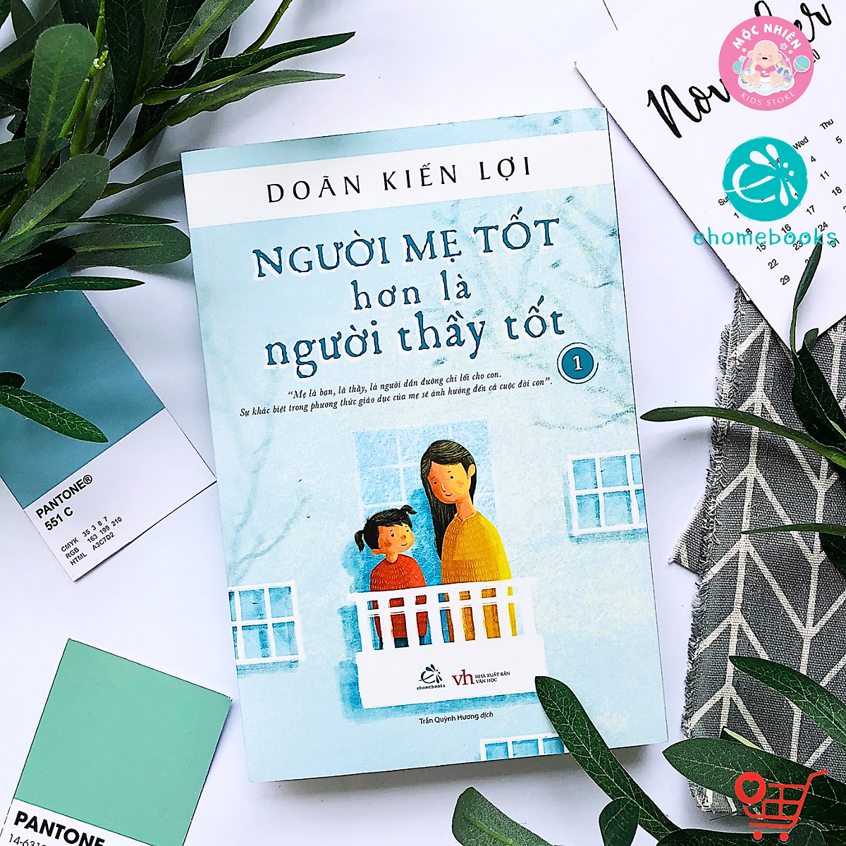 Sách - Người Mẹ Tốt Hơn Là Người Thầy Tốt - Doãn Kiến Lợi - Ehomebooks