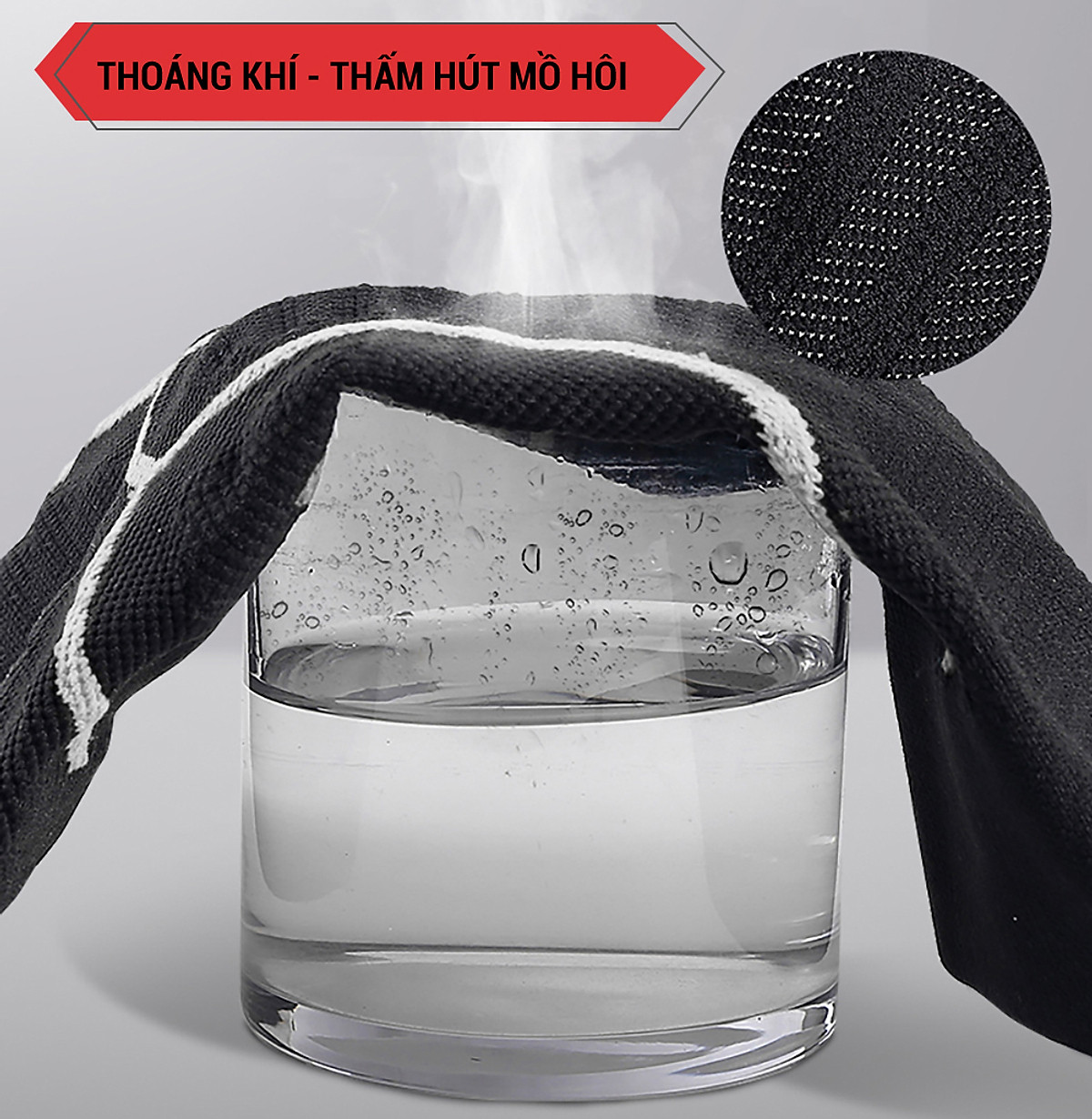 Bó gối, băng gối thể thao GoodFit dày dặn co giãn 4 chiều, bó gối bóng chuyền kèm dây quấn trợ lực chắc chắn GF511K
