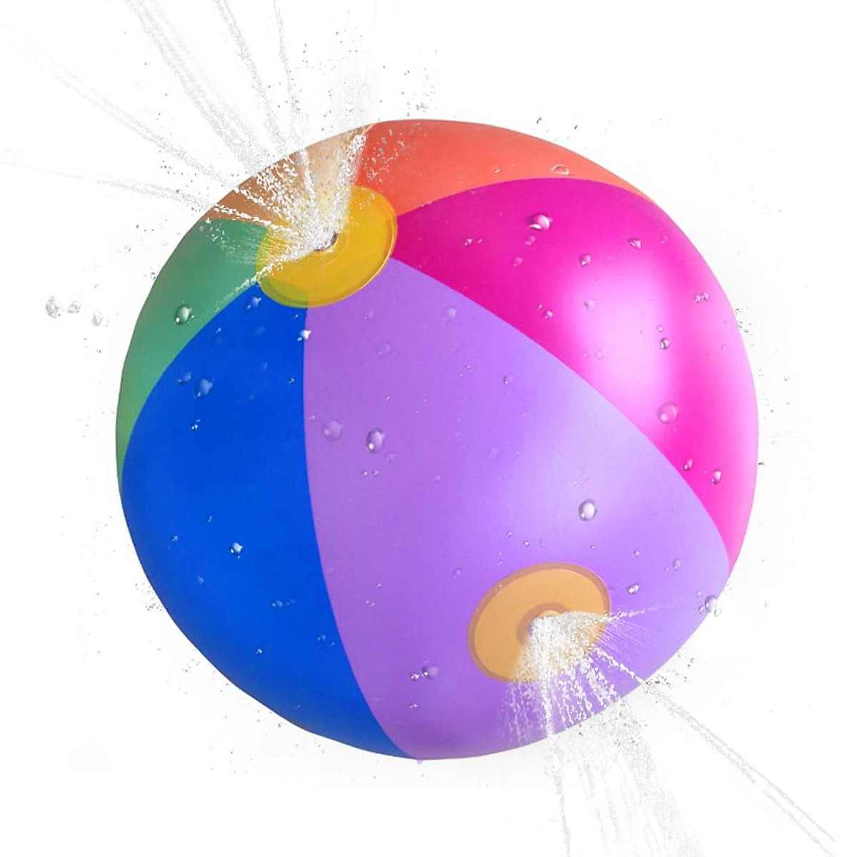 Beach Ball Sprinkler Splash and Spray Beach Ball Inflatable Sprinkler