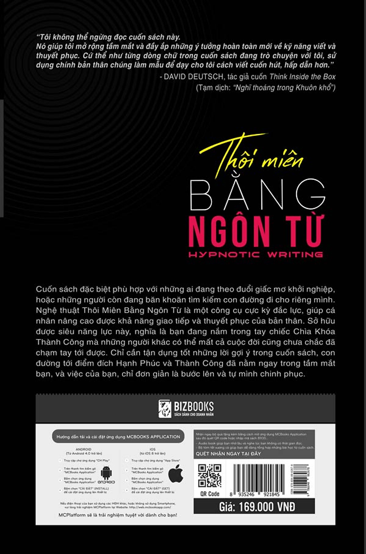 Thôi miên bằng ngôn từ ( tặng kèm bút bi )