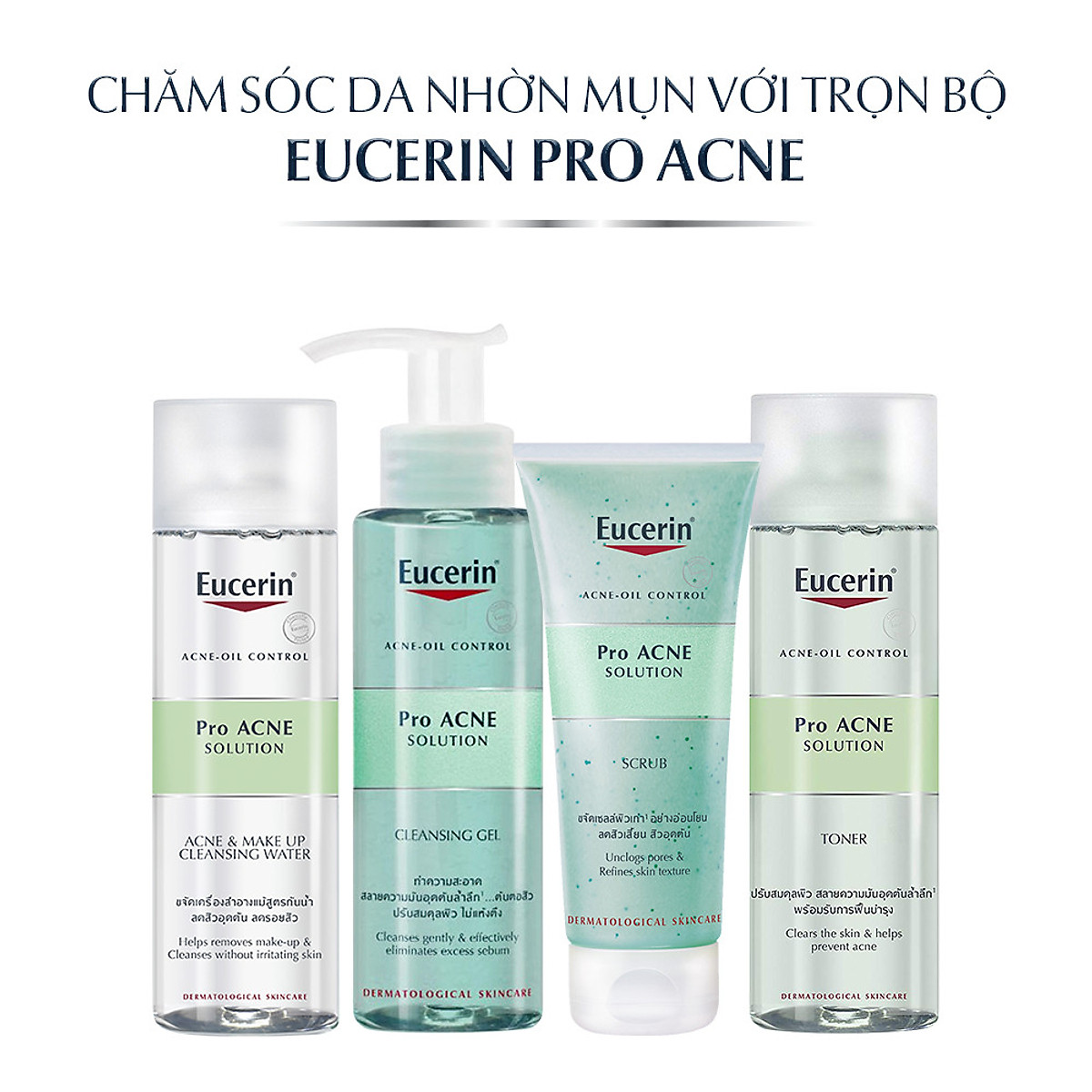 Tẩy tế bào chết ngăn ngừa mụn Eucerin Pro Acne Scrub 100ml